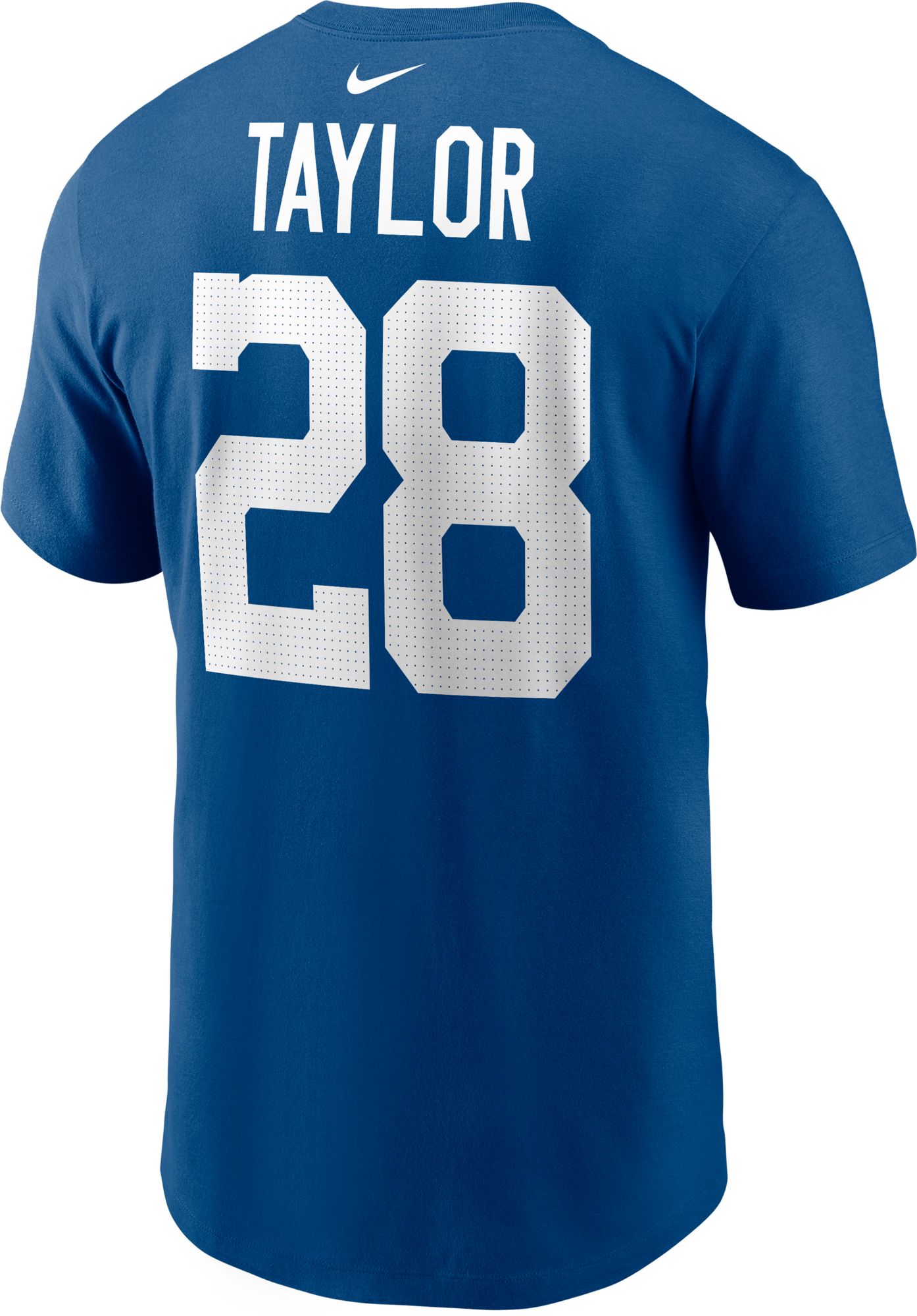 Nike Men's Indianapolis Colts Jonathan Taylor #28 Blue T-Shirt product image