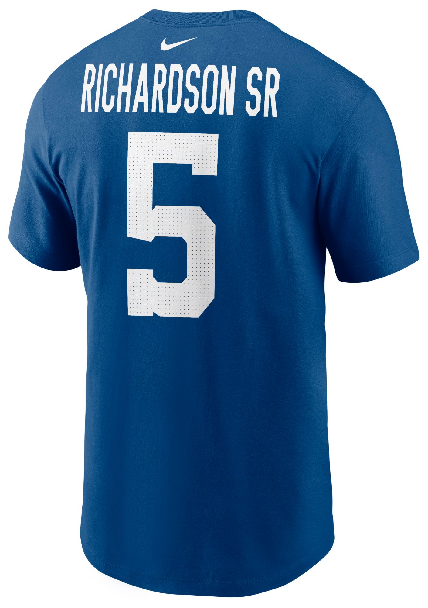Nike Men's Indianapolis Colts Anthony Richardson #5 Blue T-Shirt product image
