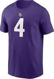 Nike Men's Minnesota Vikings Dalvin Cook #4 Purple Logo T-Shirt product image