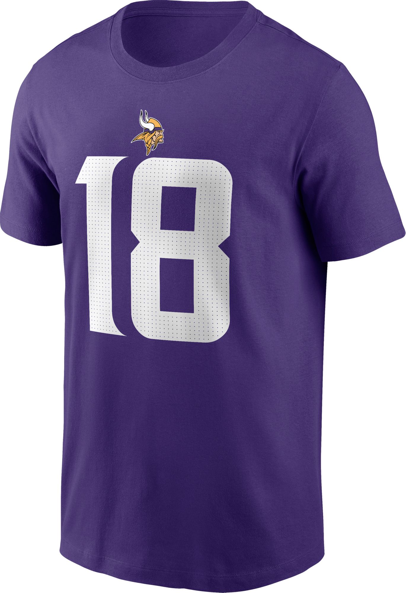 Nike Men's Minnesota Vikings Justin Jefferson #18 T-Shirt