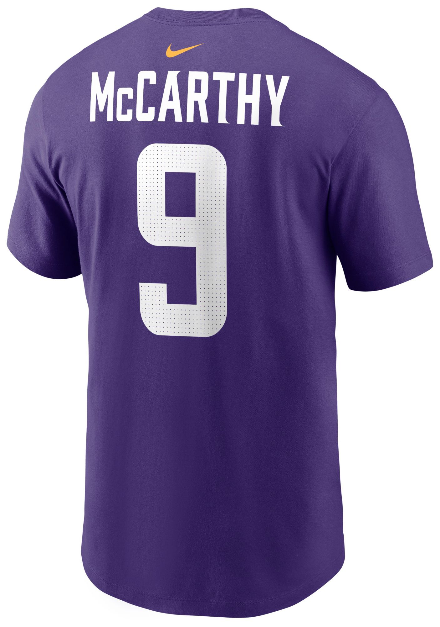 Nike Men's Minnesota Vikings J.J. McCarthy #9 Purple T-Shirt product image