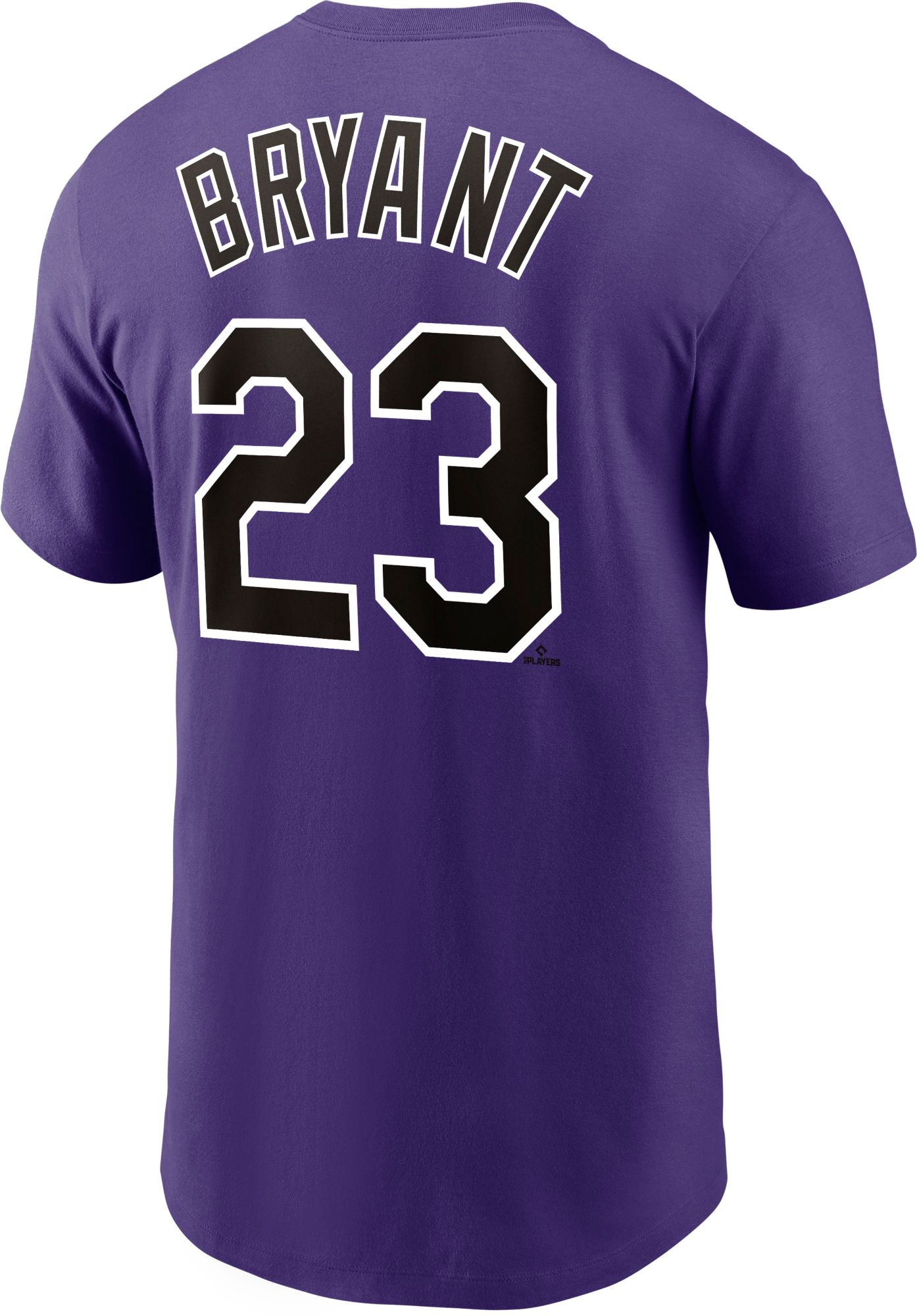 Nike Men's Colorado Rockies Kris Bryant #23 Purple T-Shirt product image