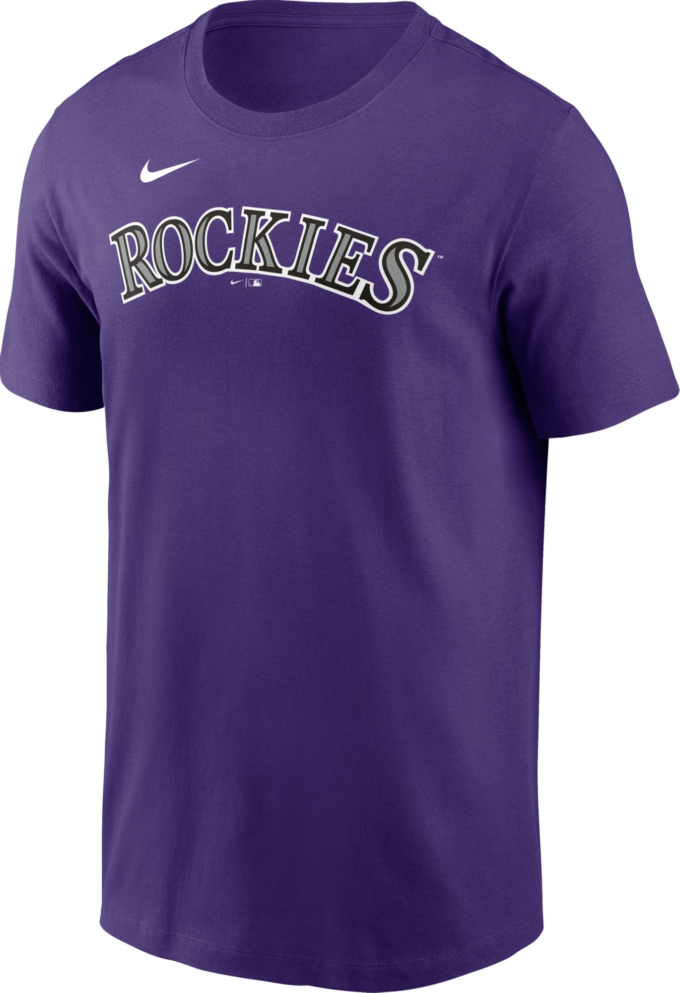 Nike Men's Colorado Rockies Kris Bryant #23 Purple T-Shirt