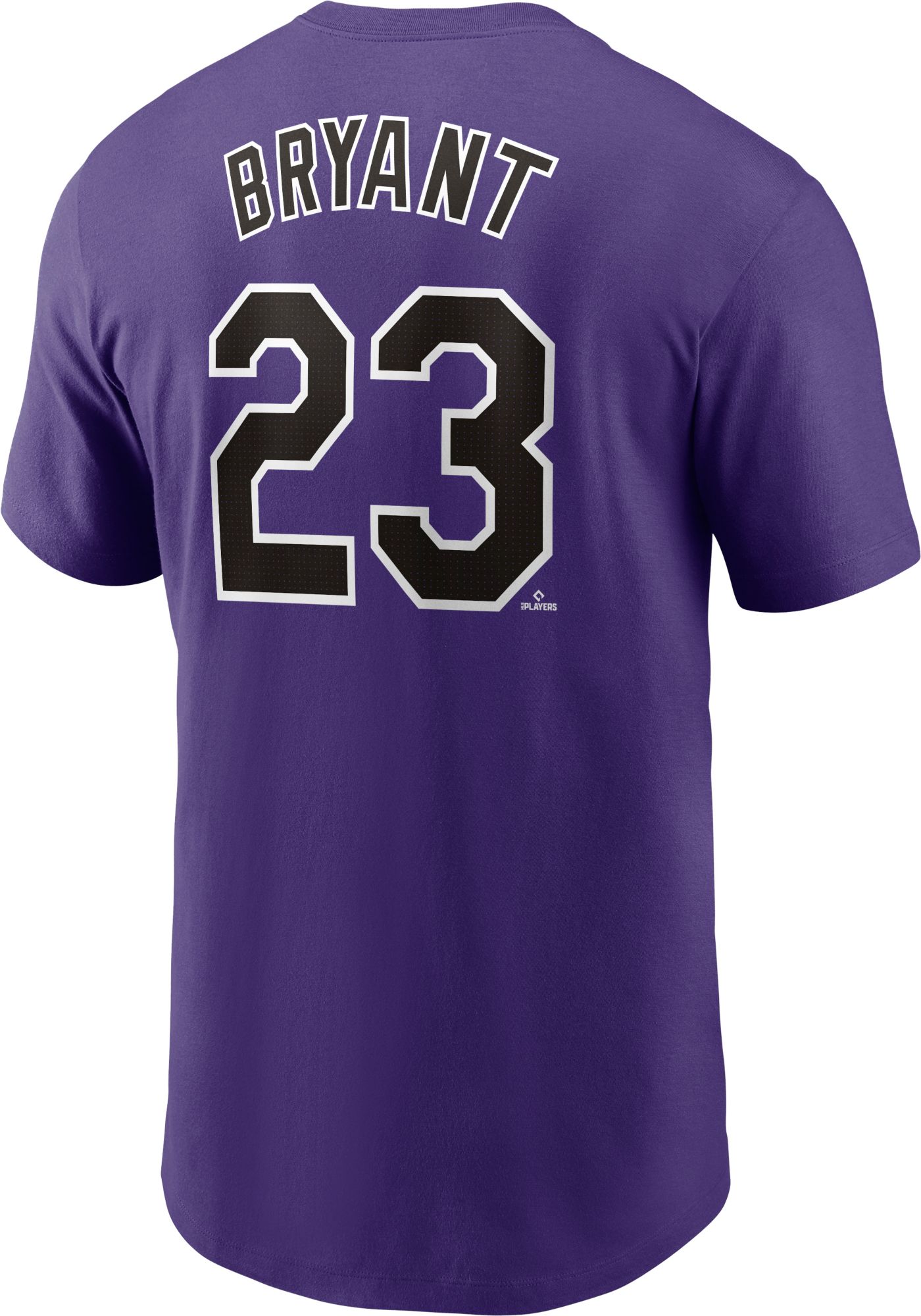 Nike Men's Colorado Rockies Kris Bryant #23 Purple T-Shirt product image