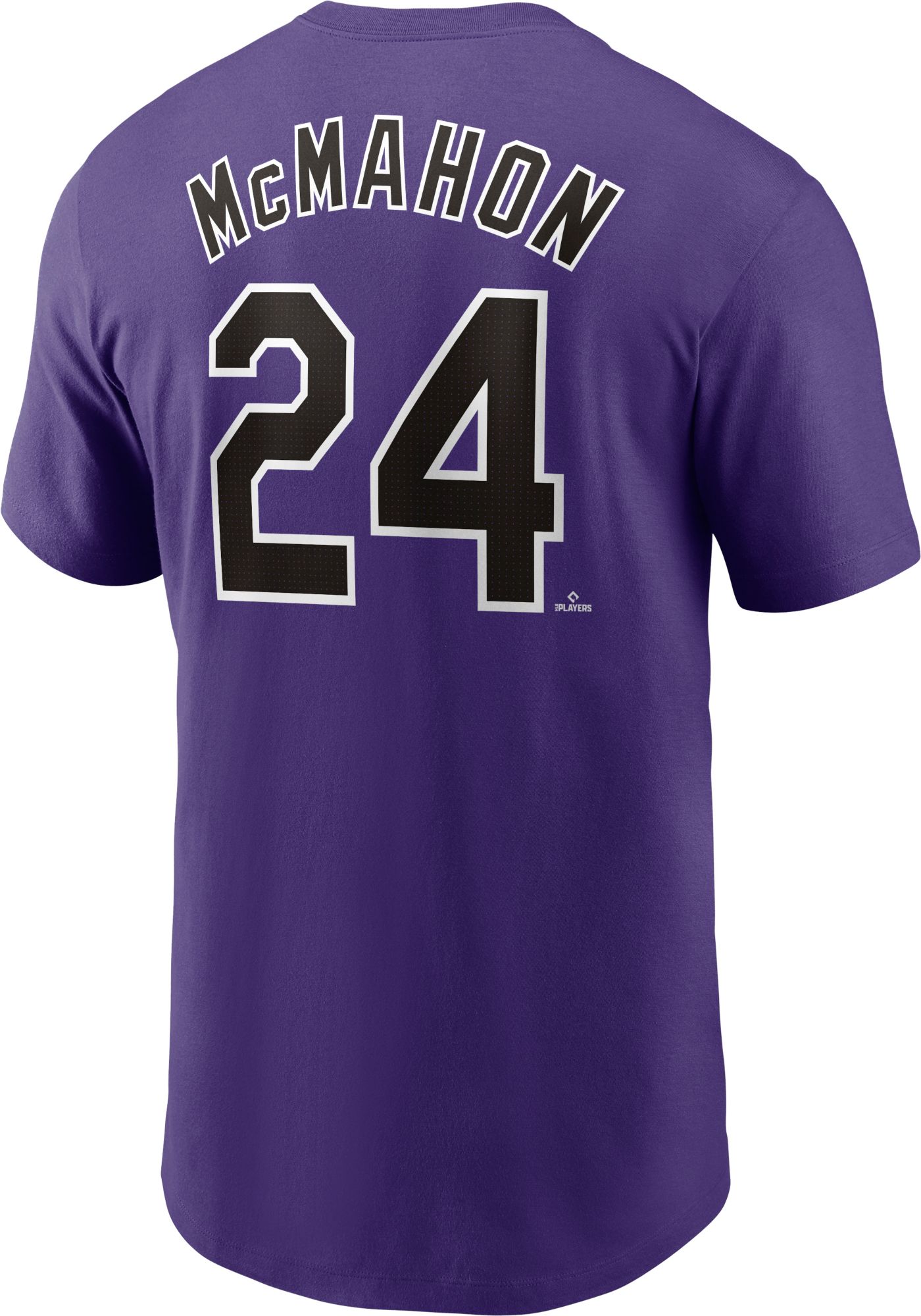 Nike Men's Colorado Rockies Ryan McMahon #24 Purple T-Shirt product image