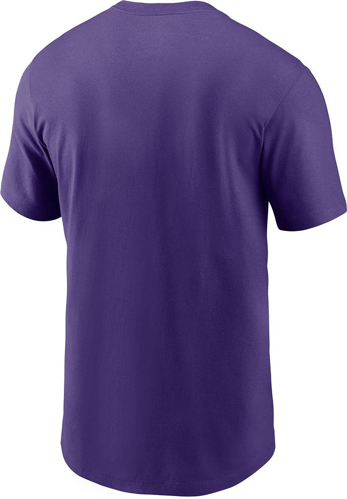 Nike / Men's Colorado Rockies Purple Legend Velocity T-Shirt