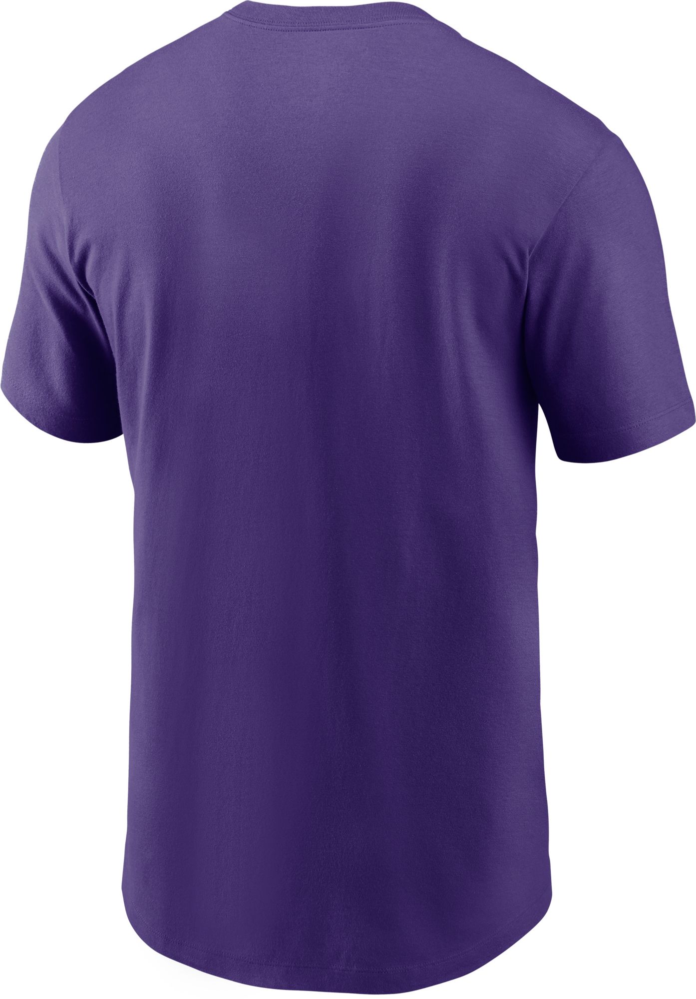 Nike Men's Colorado Rockies Purple Cotton T-Shirt product image