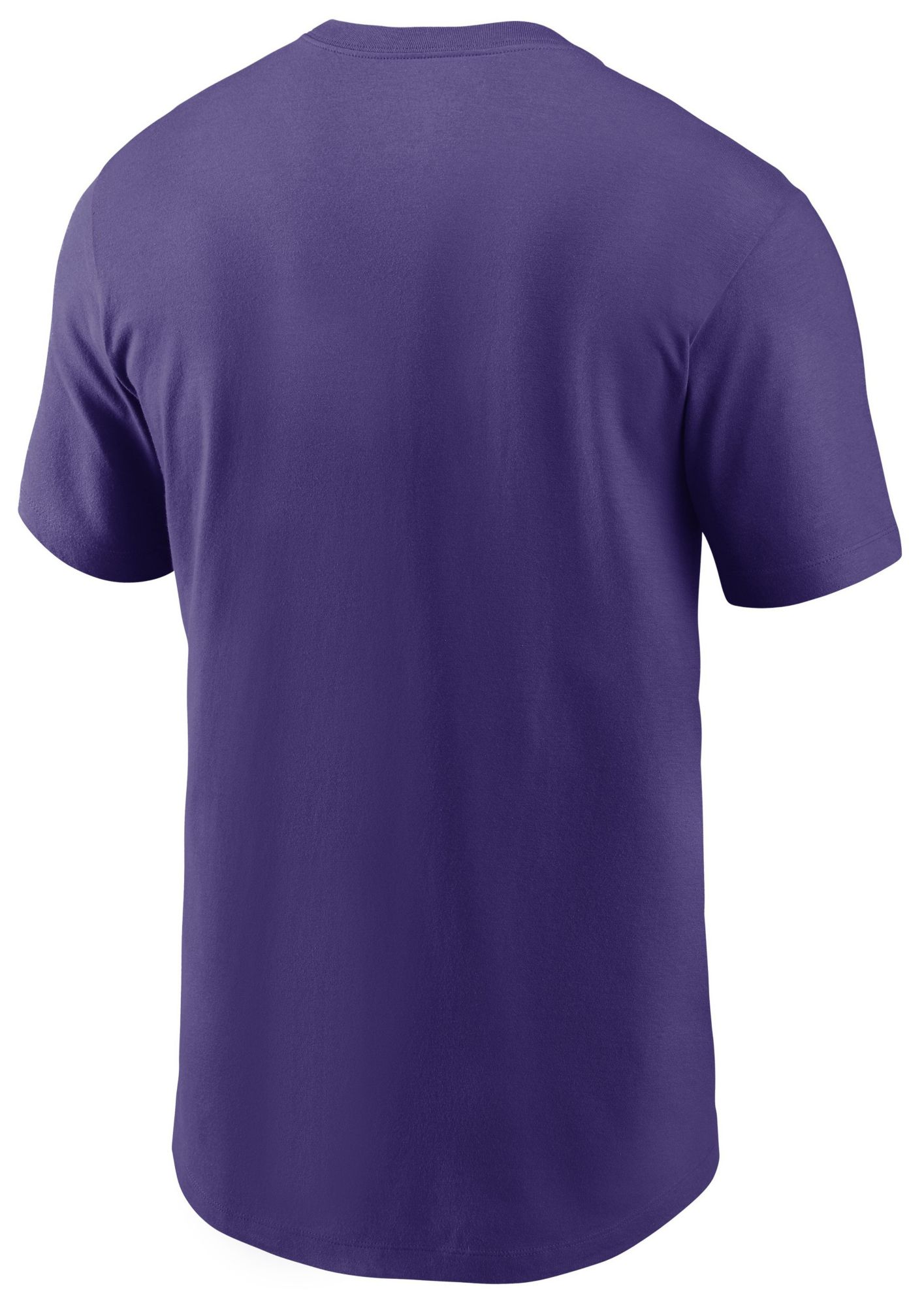 Nike Men's Tampa Bay Rays Purple Retro Logo T-Shirt product image