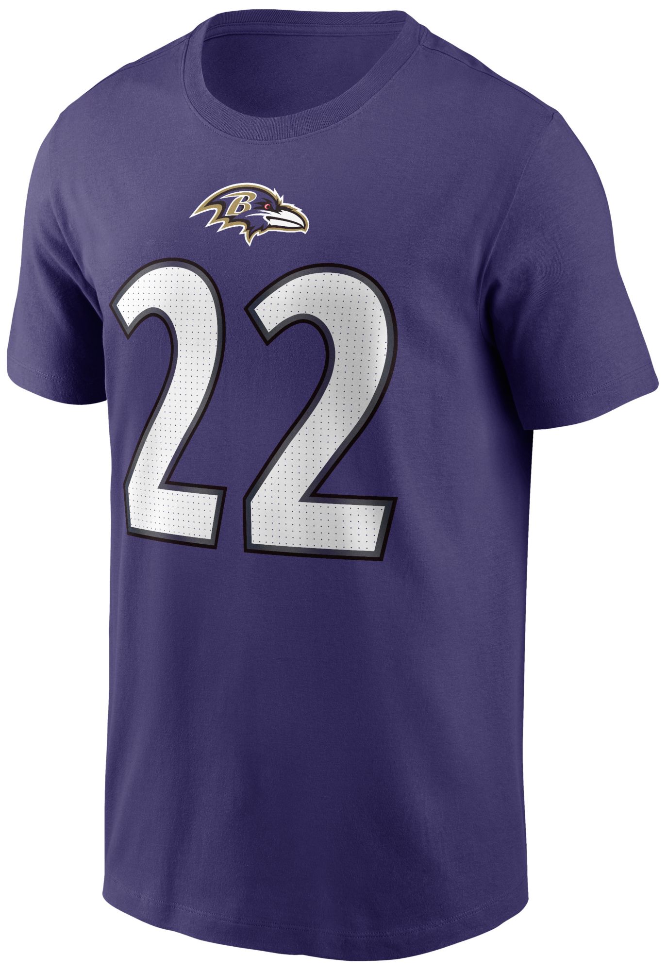 Nike Men's Baltimore Ravens Purple Derrick Henry #22 T-Shirt product image