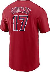Nike Men's Los Angeles Angels Shoei Ohtani #17 Red T-Shirt product image