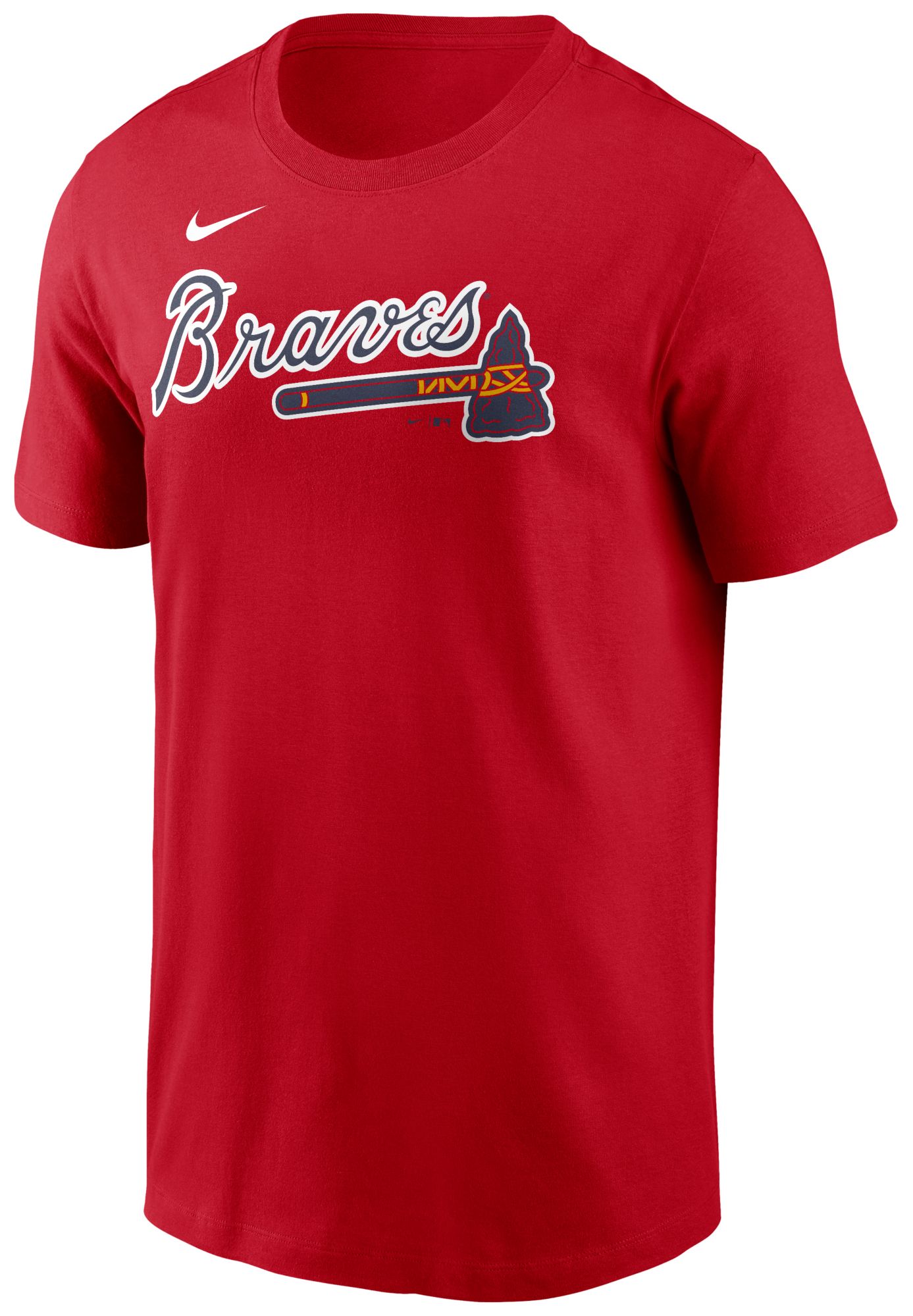 Nike Men's Atlanta Braves Austin Riley #27 Red Home T-Shirt product image