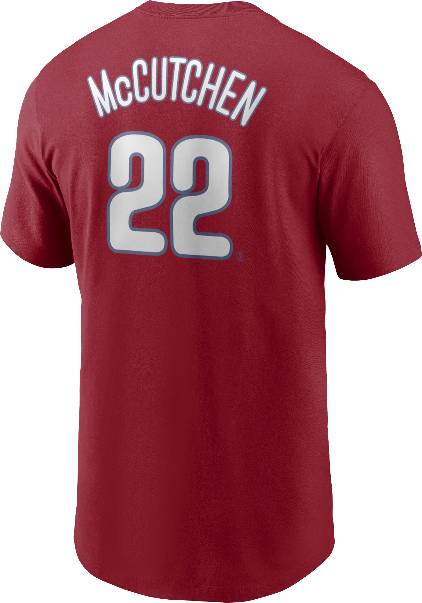 Nike Men's Philadelphia Phillies Andrew McCutchen #22 Red T-Shirt product image