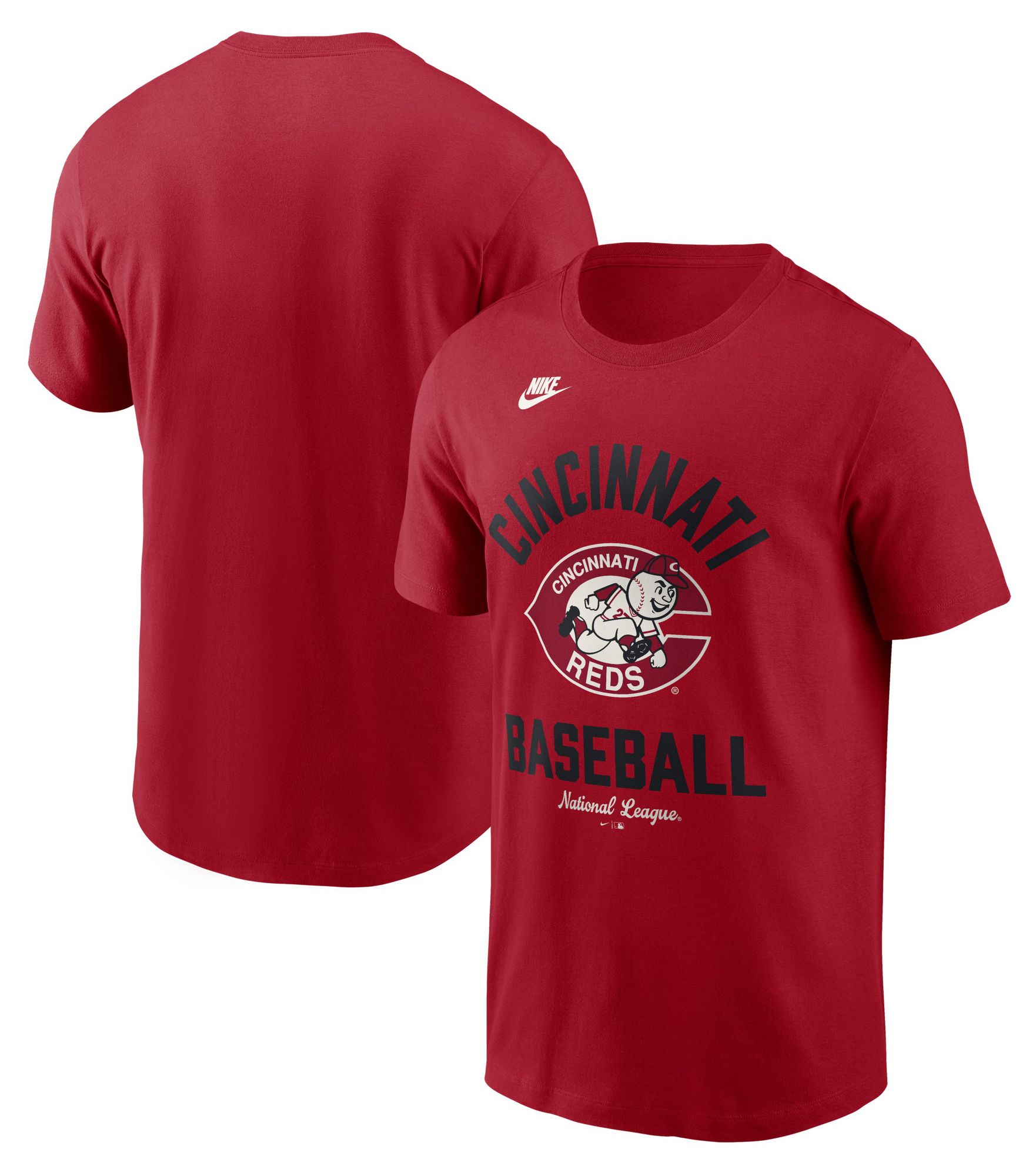 Nike Men's Cincinnati Reds Red Arch Logo Cooperstown T-Shirt product image