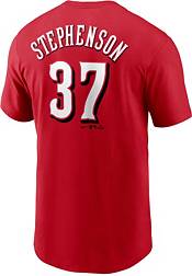 Nike Men's Cincinnati Reds Tyler Stephenson #37 Red T-Shirt product image