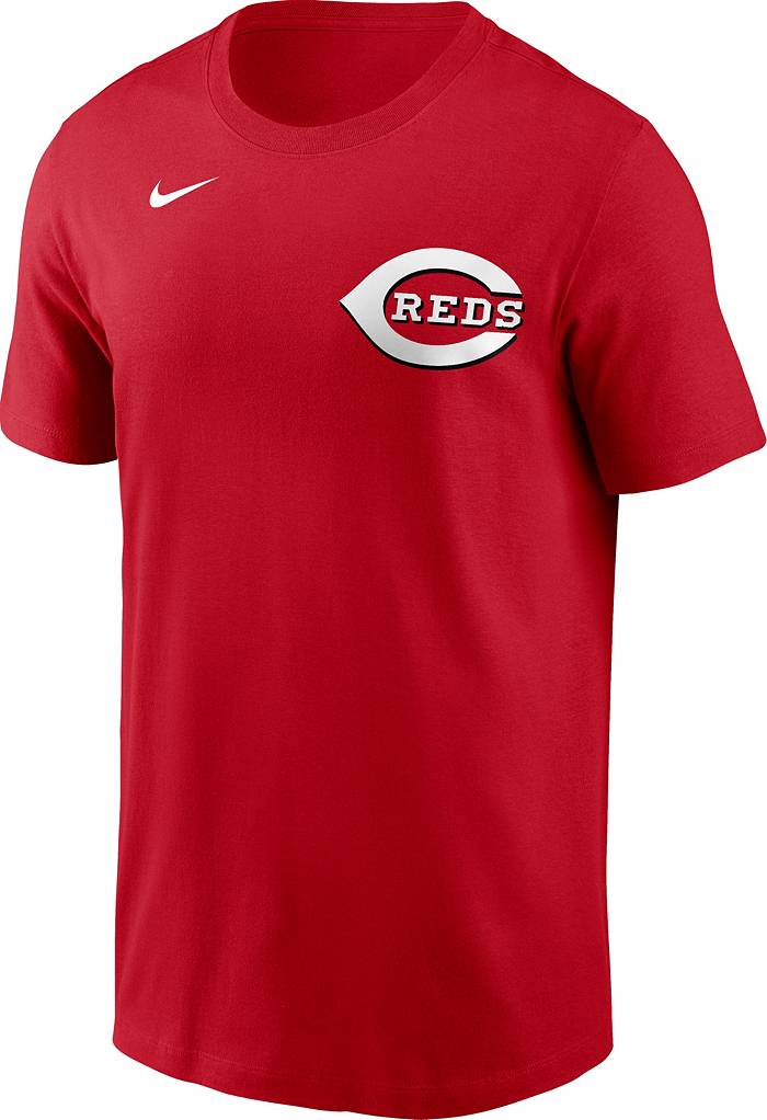 Nike Men's Cincinnati Reds Tyler Stephenson #37 Red T-Shirt