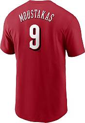 Nike Men's Cincinnati Reds Mike Moustakas #9 Red T-Shirt product image