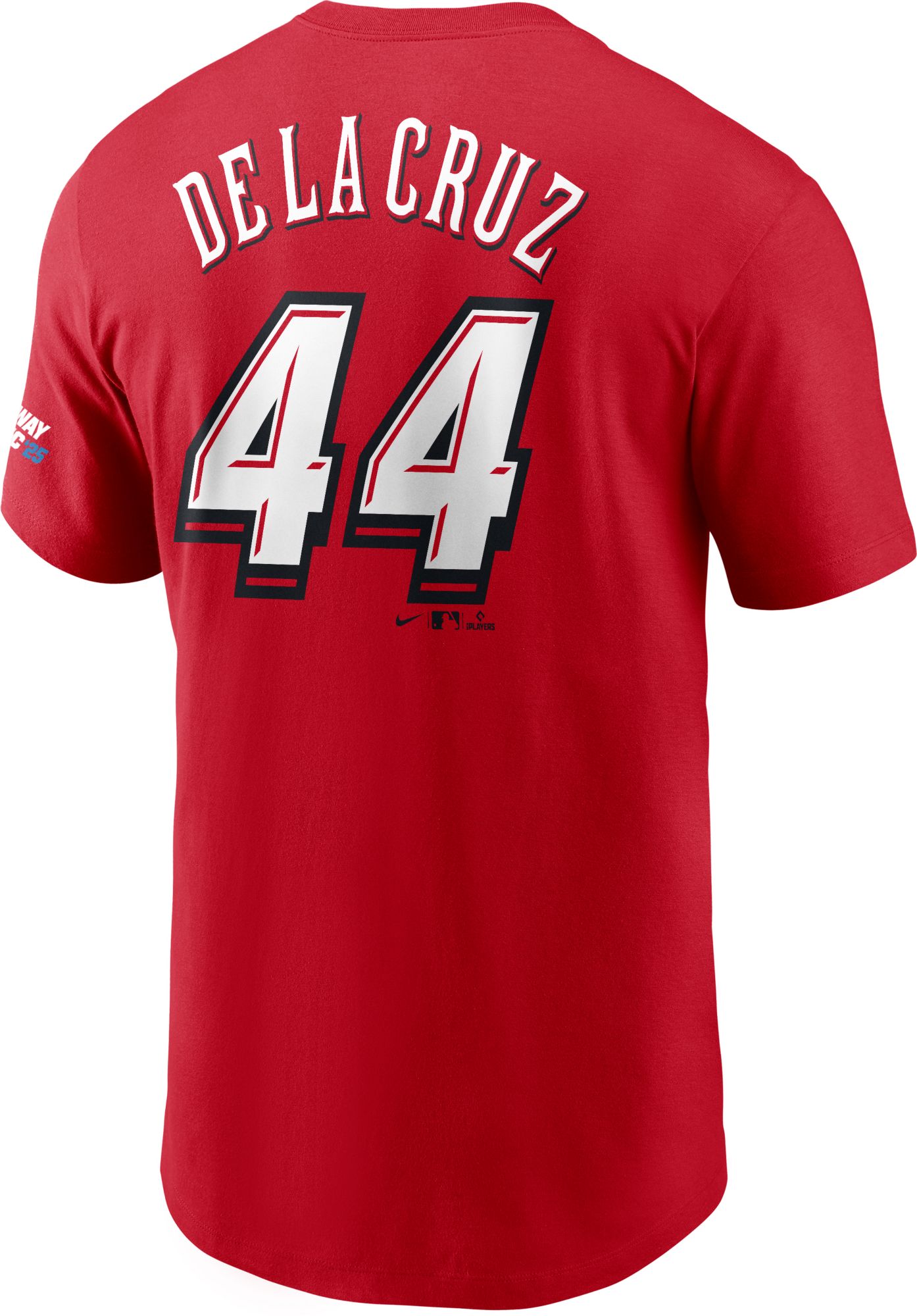 Nike Men's Cincinnati Reds Elly De La Cruz #44 Bristol Speedway Series Collection Red T-Shirt product image