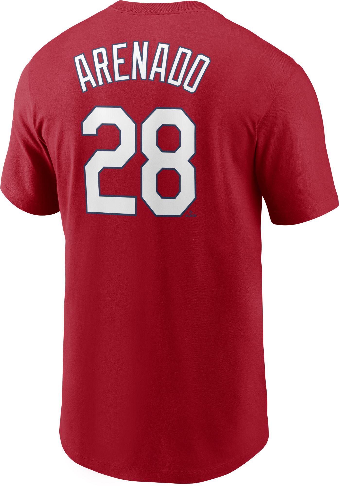 Nike Men's St. Louis Cardinals Nolan Arenado #28 Red T-Shirt product image