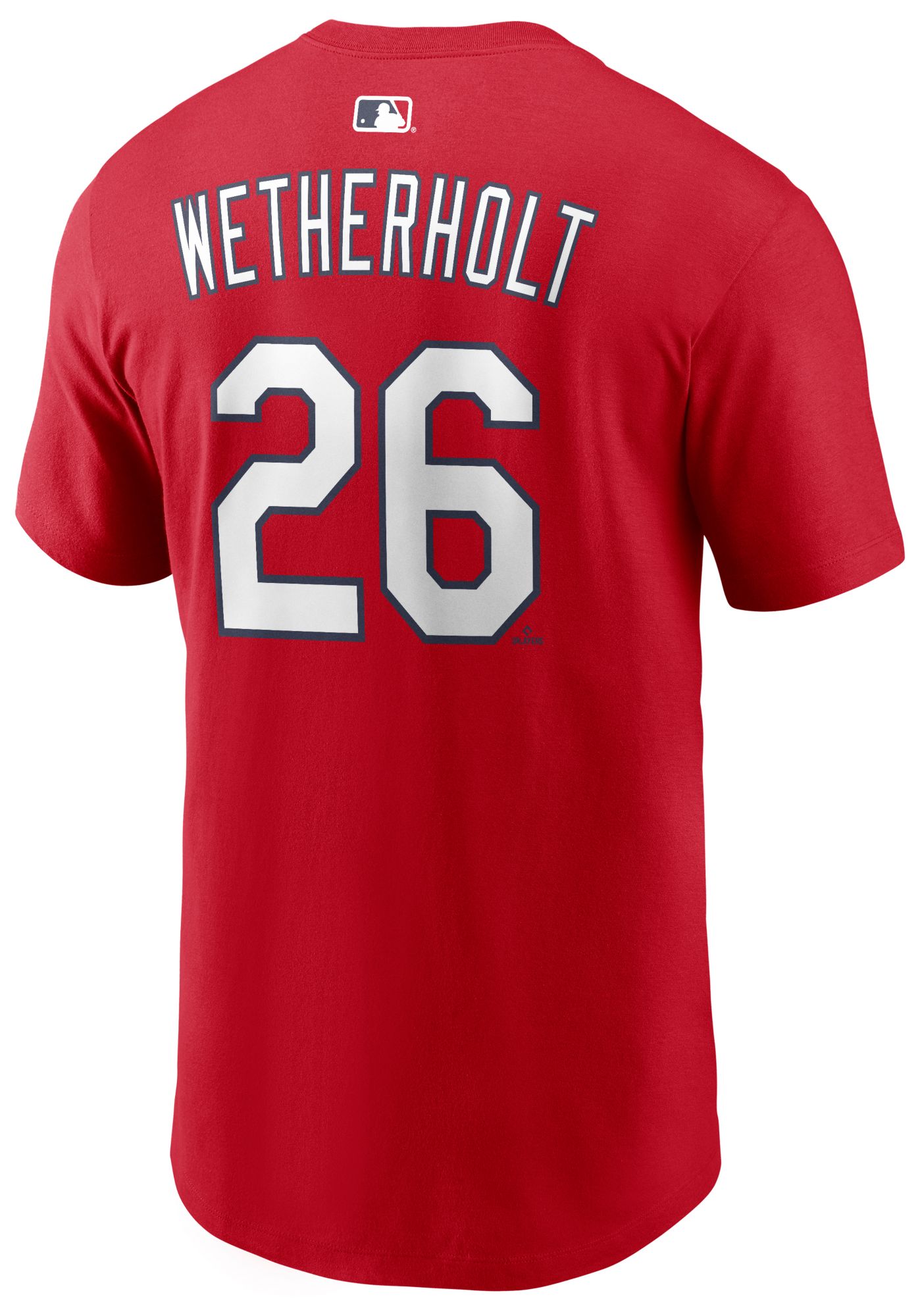 Nike Men's St. Louis Cardinals Sport Red JJ Wetherholt #26 Home T