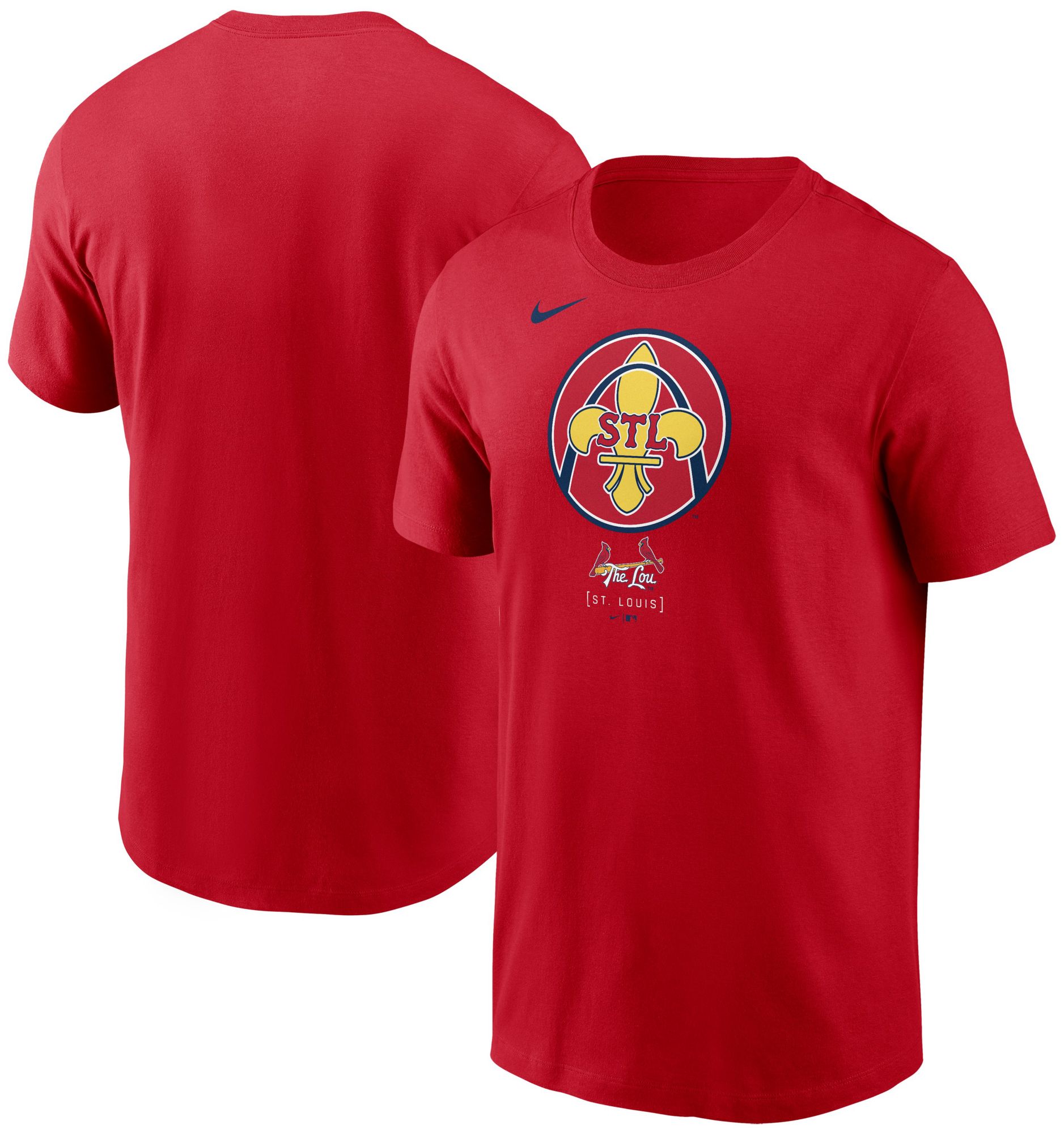 Nike Adult St. Louis Cardinals City Connect Red Logo Cotton T-Shirt product image
