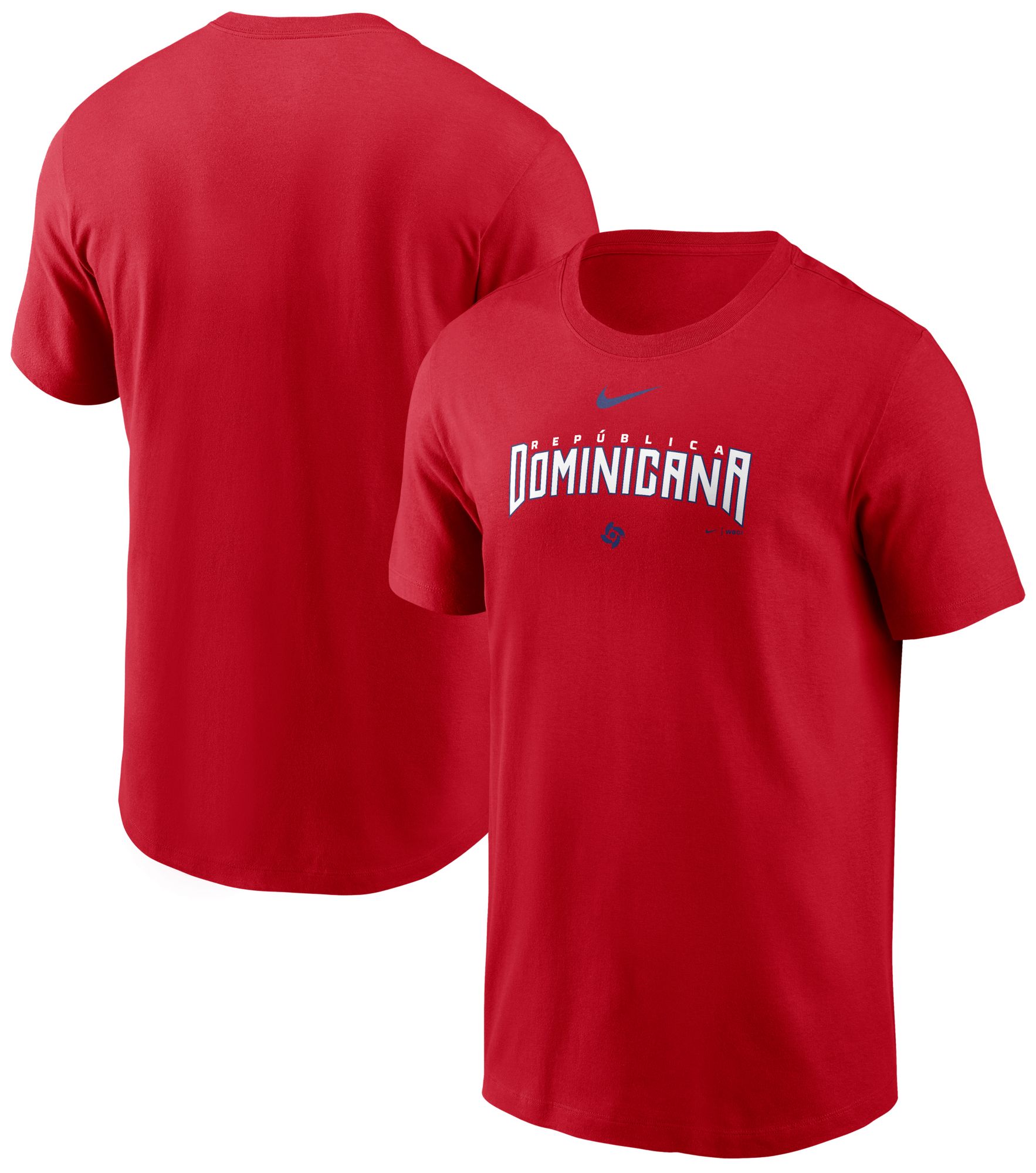 Nike Men's World Baseball Classic 2026 Domincan Republic Wordmark T-Shirt product image