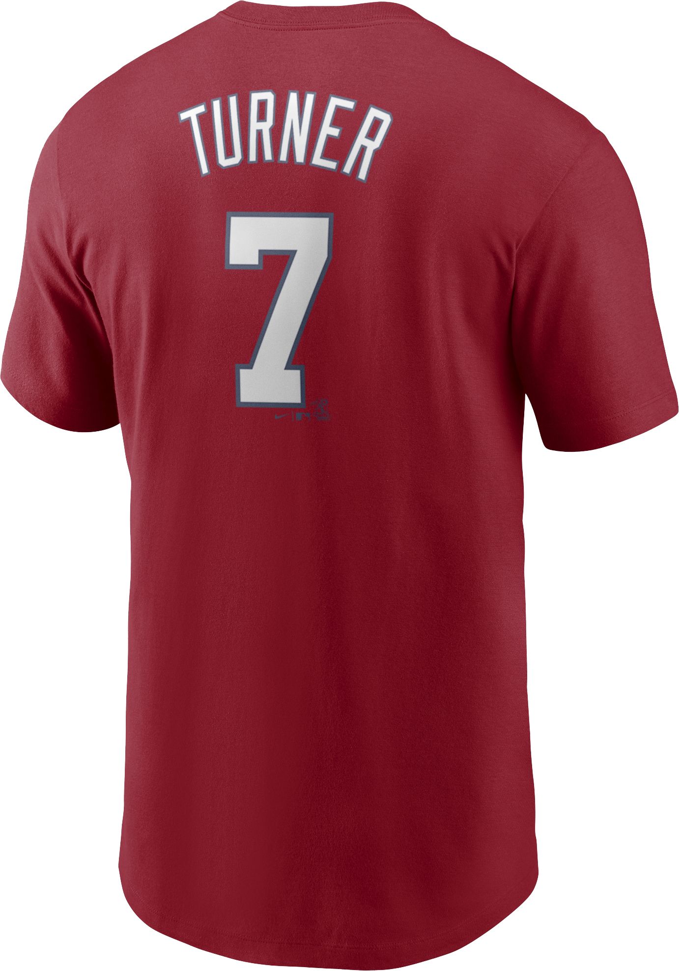 Nike Men's Washington Nationals Trea Turner #7 Red T-Shirt product image