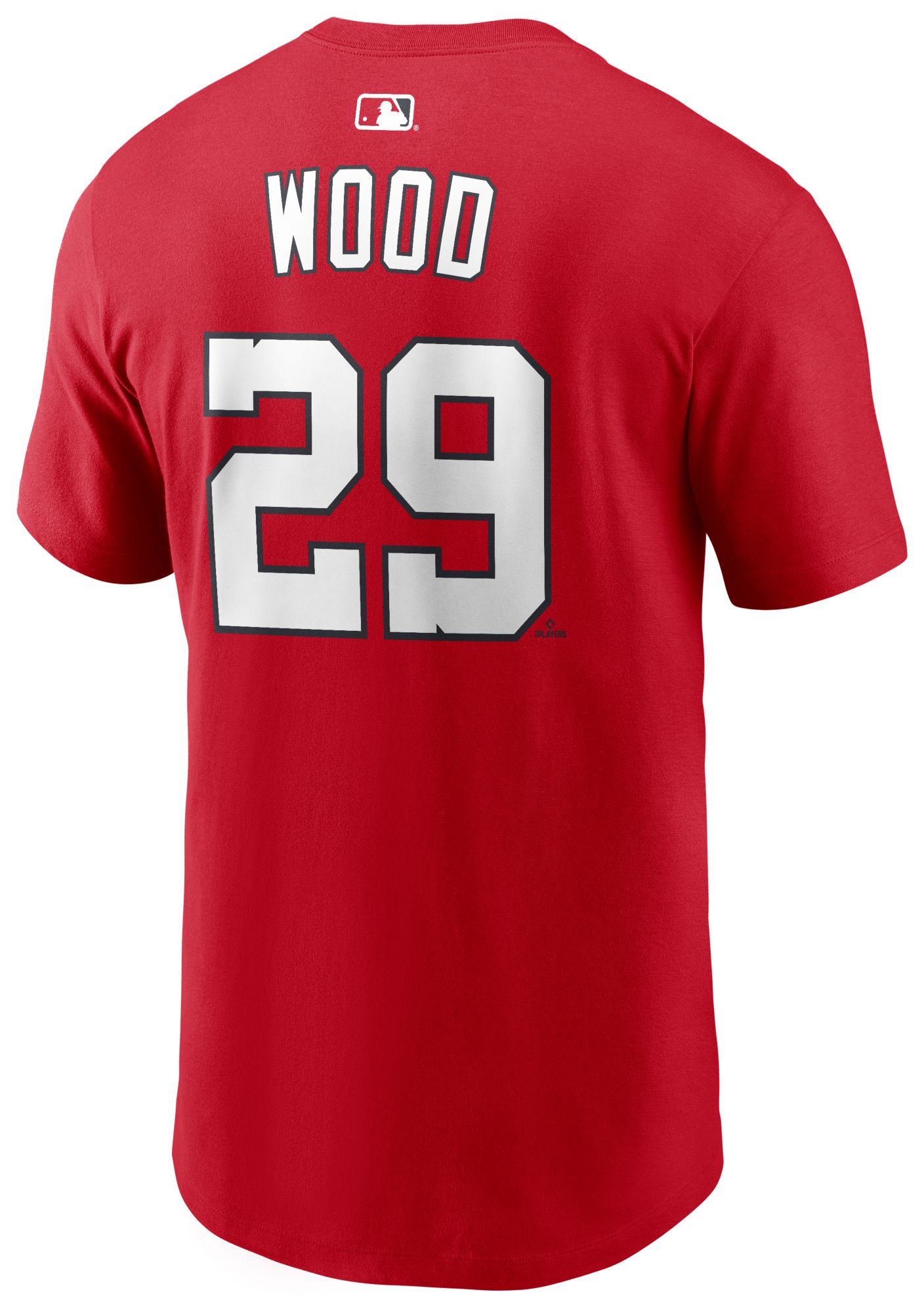 Nike Men's Washington Nationals James Wood #29 Red Home T-Shirt product image