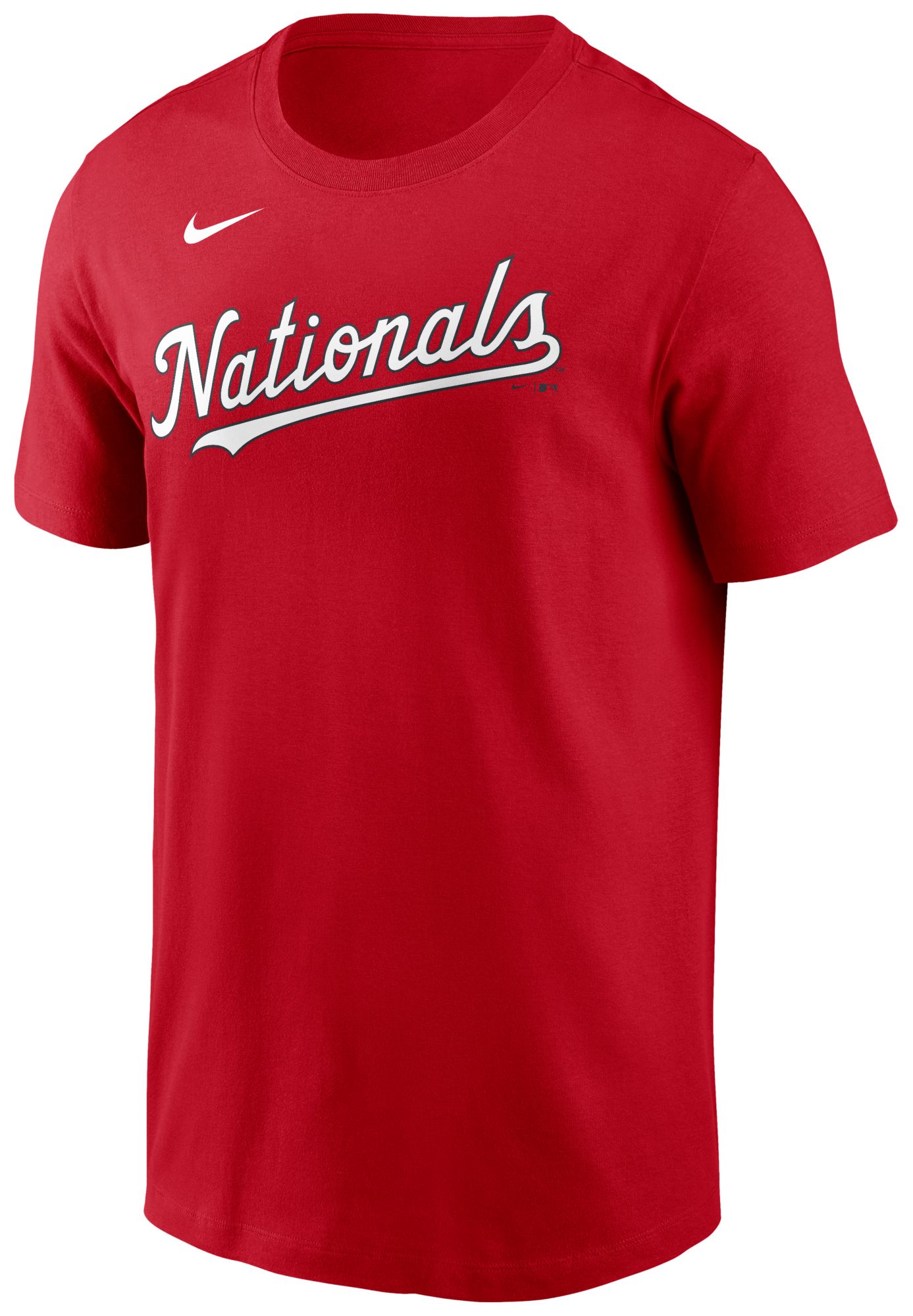 Nike Men's Washington Nationals James Wood #29 Red Home T-Shirt product image