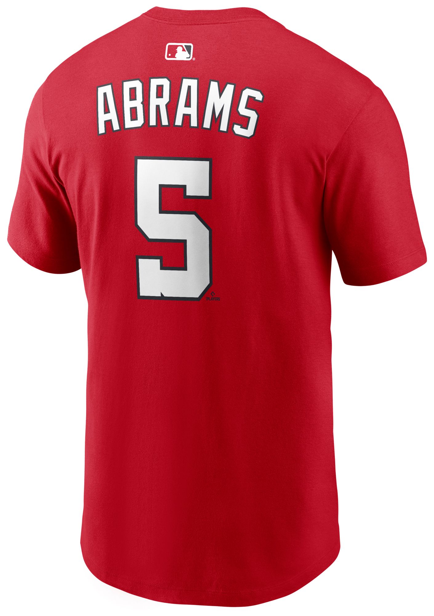 Nike Men's Washington Nationals CJ Abrams #5 Red Home T-Shirt product image