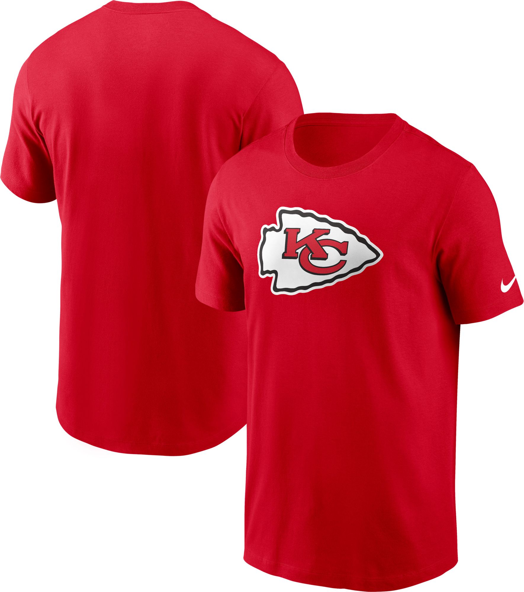 Nike Men's Kansas City Chiefs University Red Essential Logo T-Shirt product image