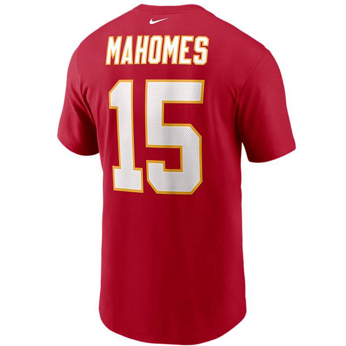 Nike Men's Kansas City Chiefs Legend Patrick Mahomes #15 Red T-Shirt