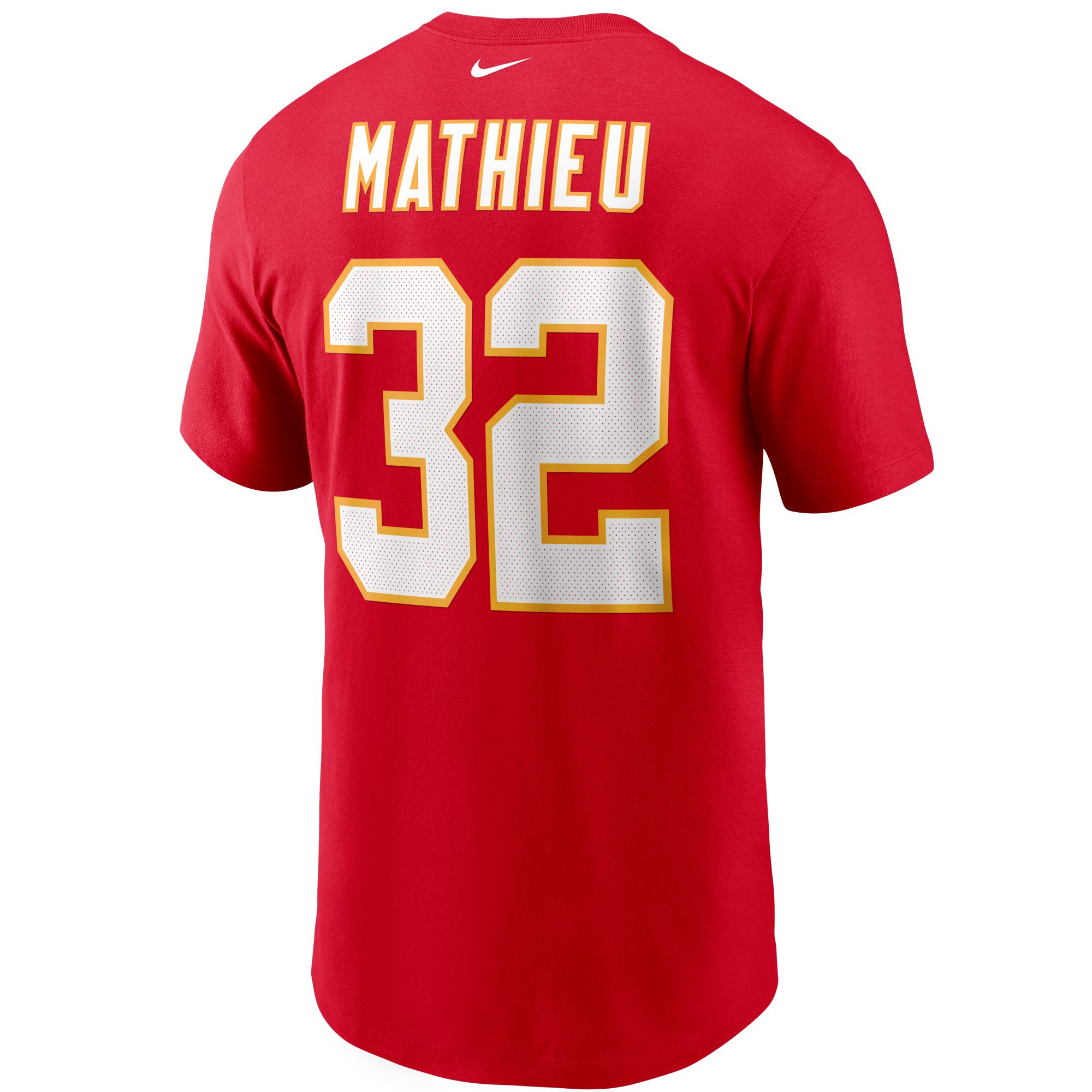 Nike Men's Kansas City Chiefs Tyrann Mathieu #32 Legend Red T-Shirt product image