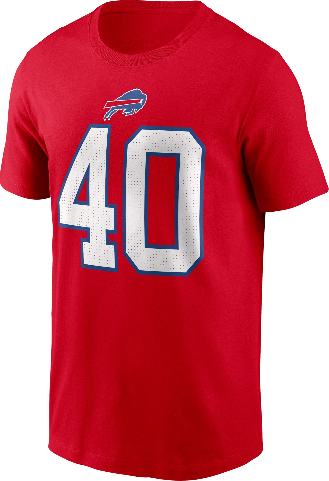 Nike Men's Buffalo Bills Von Miller #40 Red T-Shirt product image