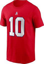 Nike Men's New England Patriots Mac Jones #10 Red T-Shirt