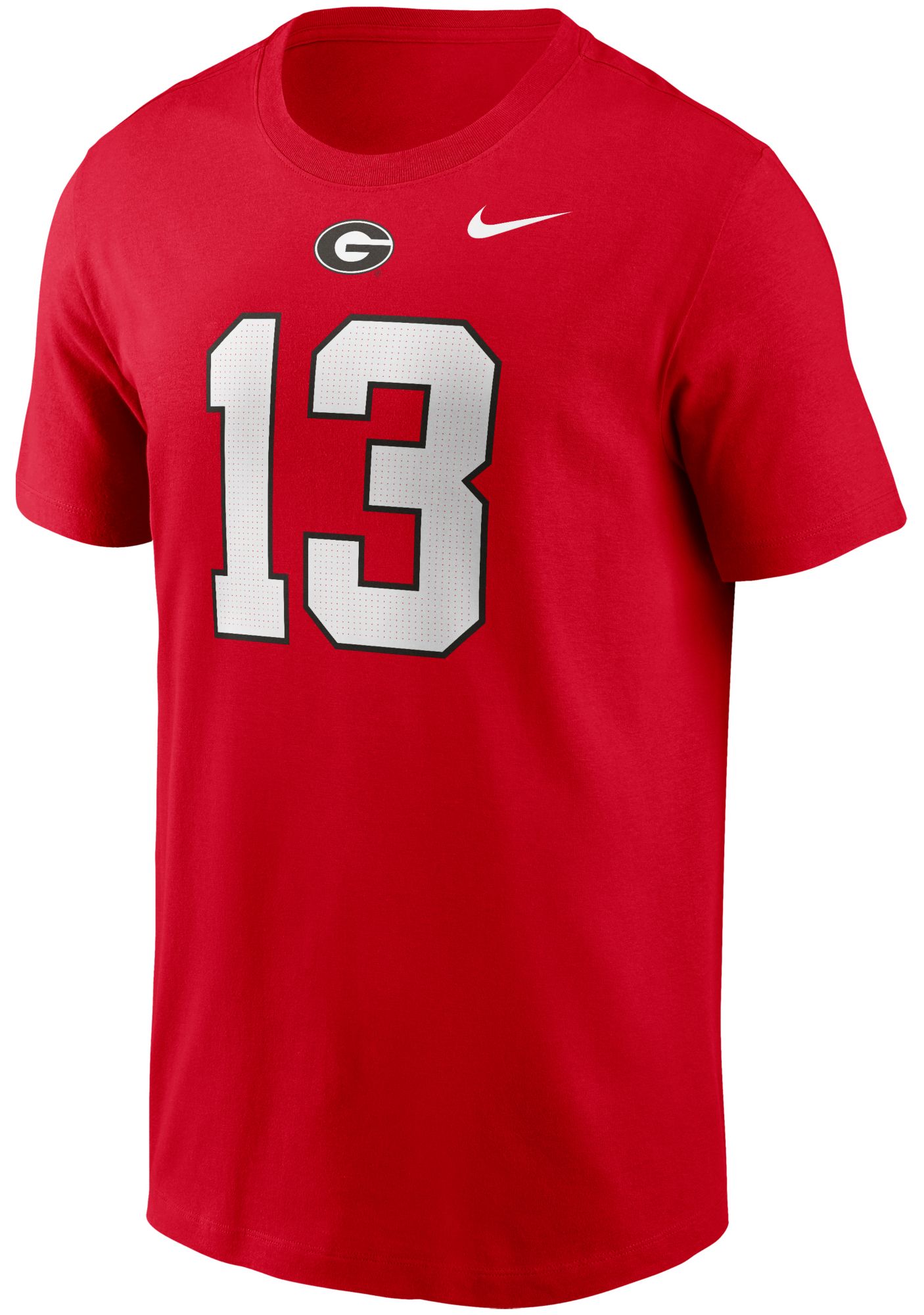 Nike Men's Georgia Bulldogs Stetson Bennett #13 Red T-Shirt product image