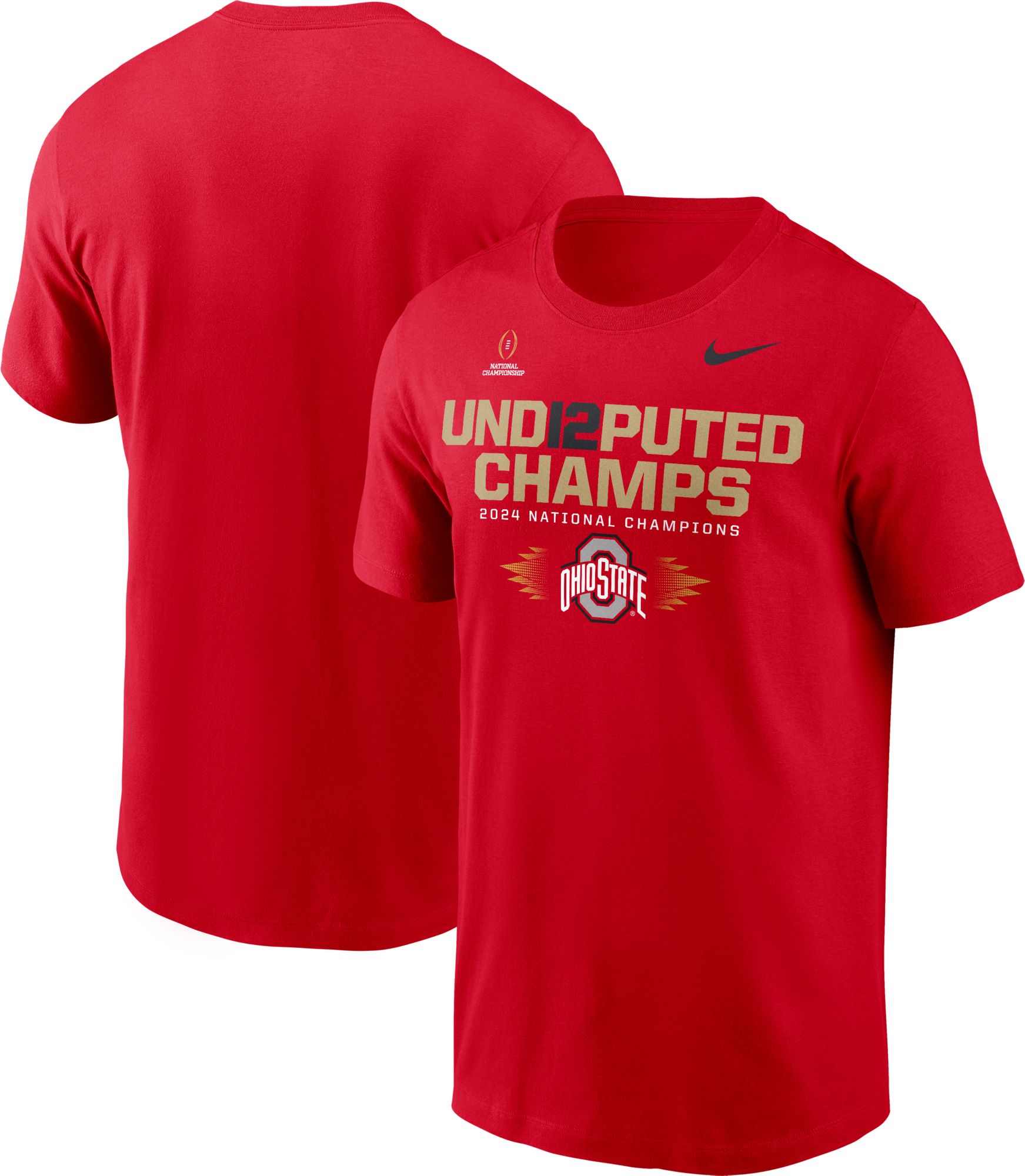 Nike Adult 2024-25 National Champions Ohio State Buckeyes Parade T-Shirt product image