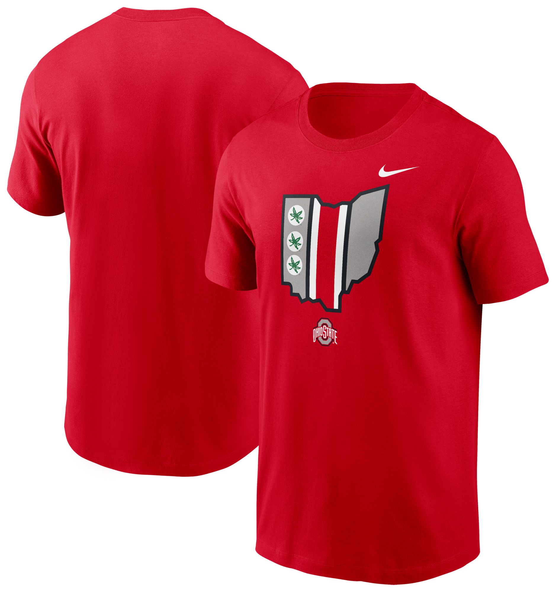Nike Men's Ohio State Buckeyes Scarlet Core Cotton State T-Shirt product image