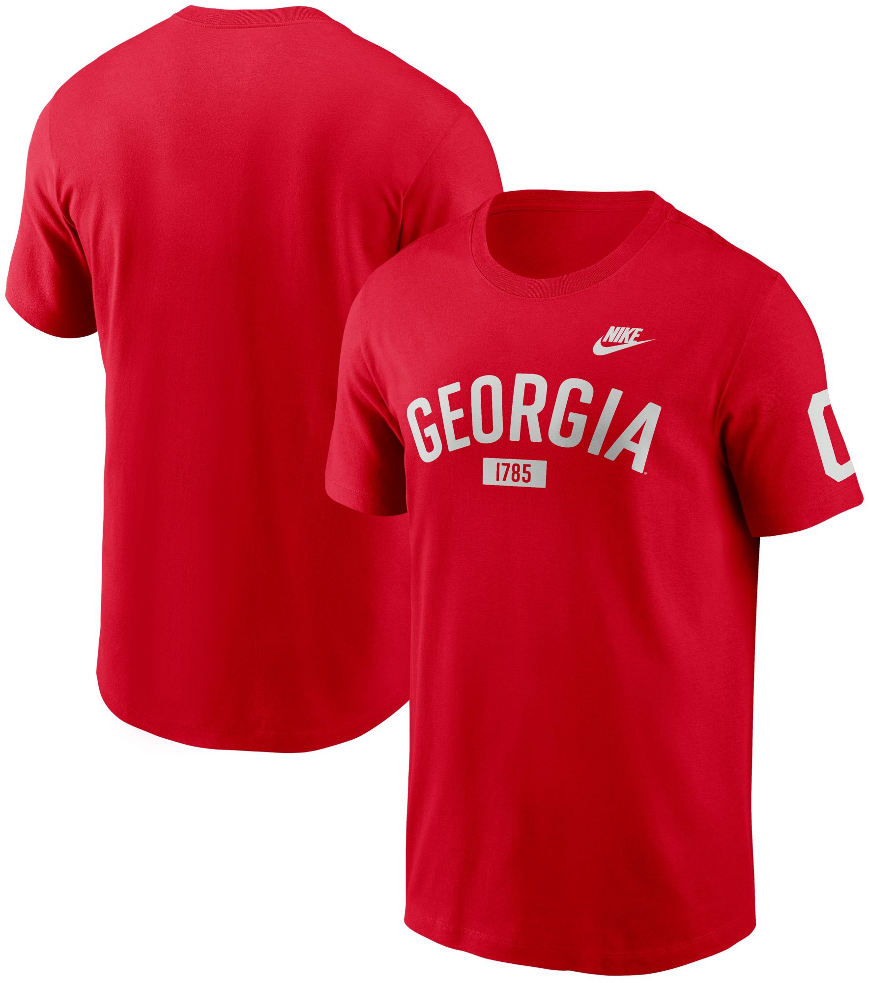 Nike Men's Georgia Bulldogs University Red Cotton Legacy Arch T-Shirt product image