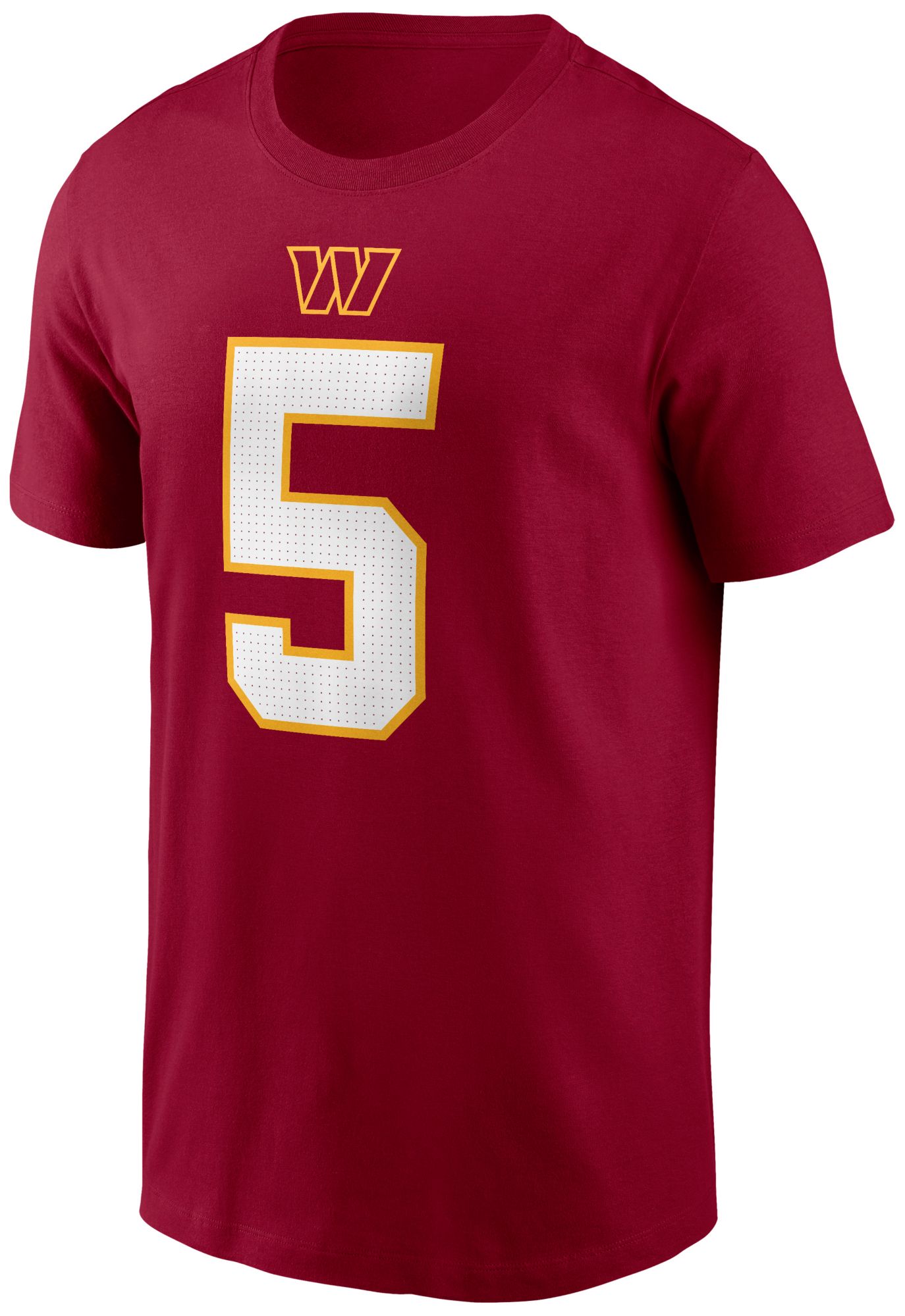 Nike Men's Washington Commanders Team Red Jayden Daniels #5 T-Shirt product image