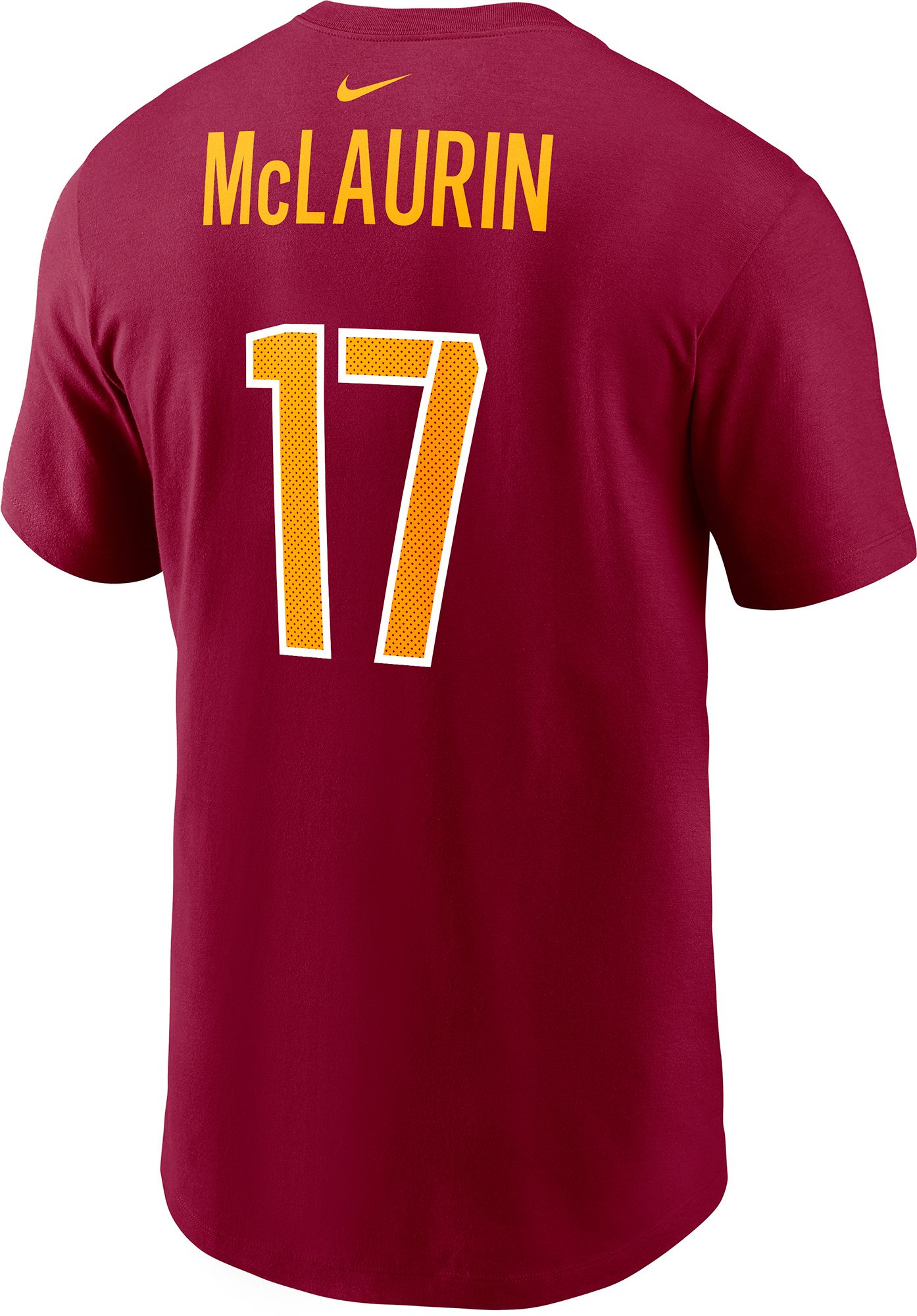 Nike Men's Washington Commanders Terry McLaurin #17 Red Logo T-Shirt product image