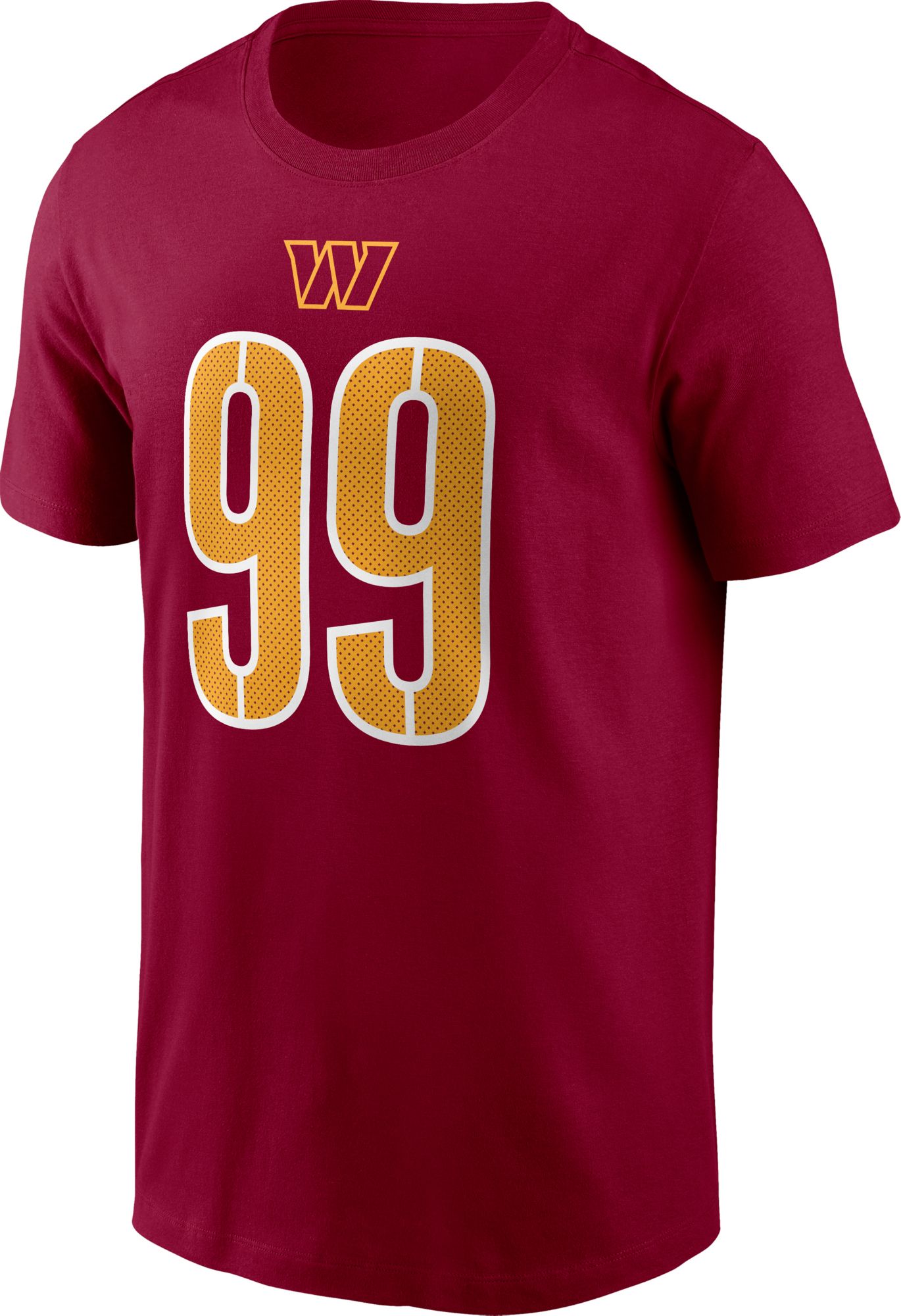 Nike Men's Washington Commanders Chase Young #99 Red T-Shirt