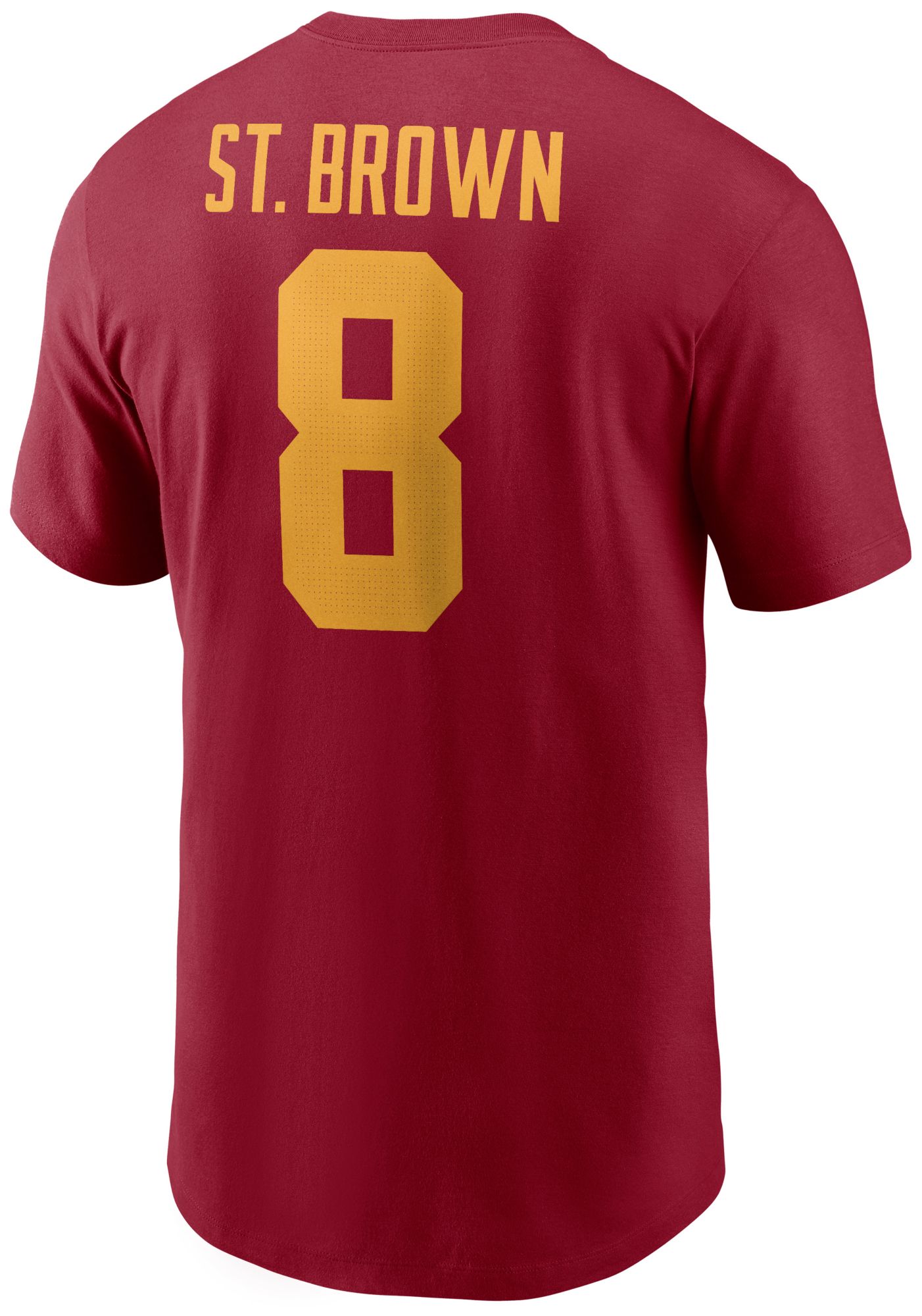 Nike Men's USC Trojans Amon-Ra St. Brown #8 Cardinal Jersey T-Shirt product image