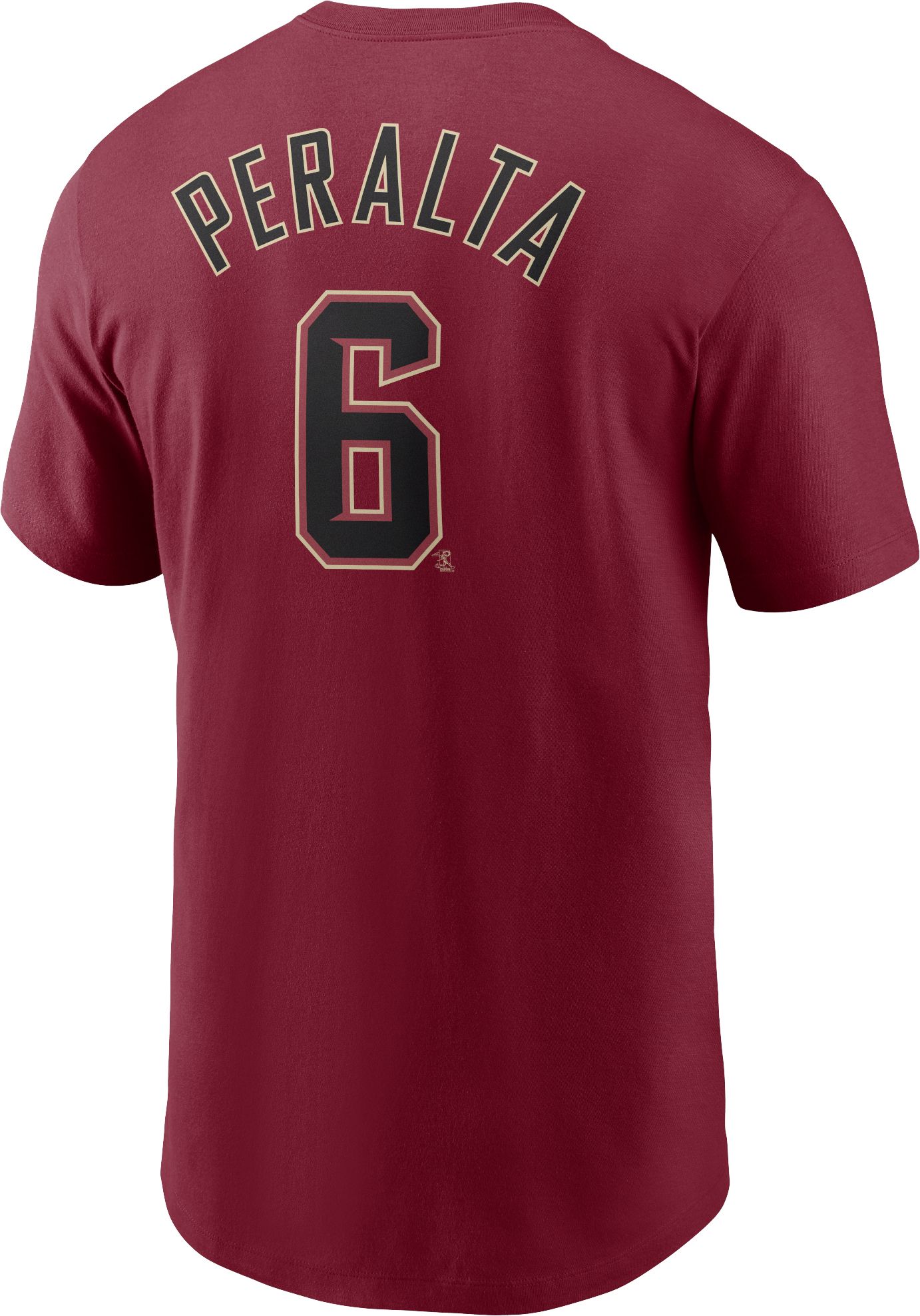 Nike Men's Arizona Diamondbacks David Peralta #6 Dark Red T-Shirt product image