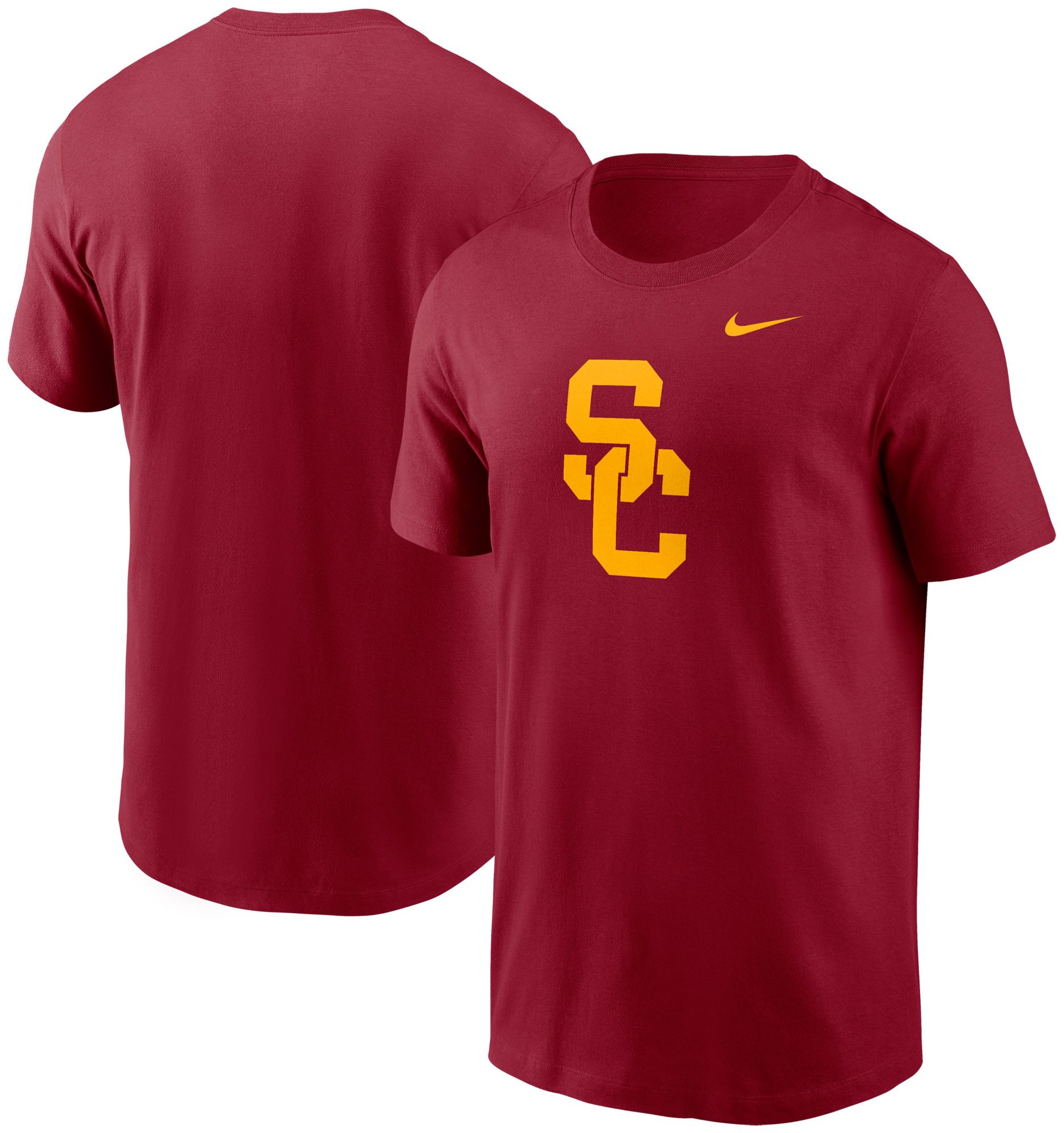 Nike Men's USC Trojans Cardinal Core Cotton Logo T-Shirt product image