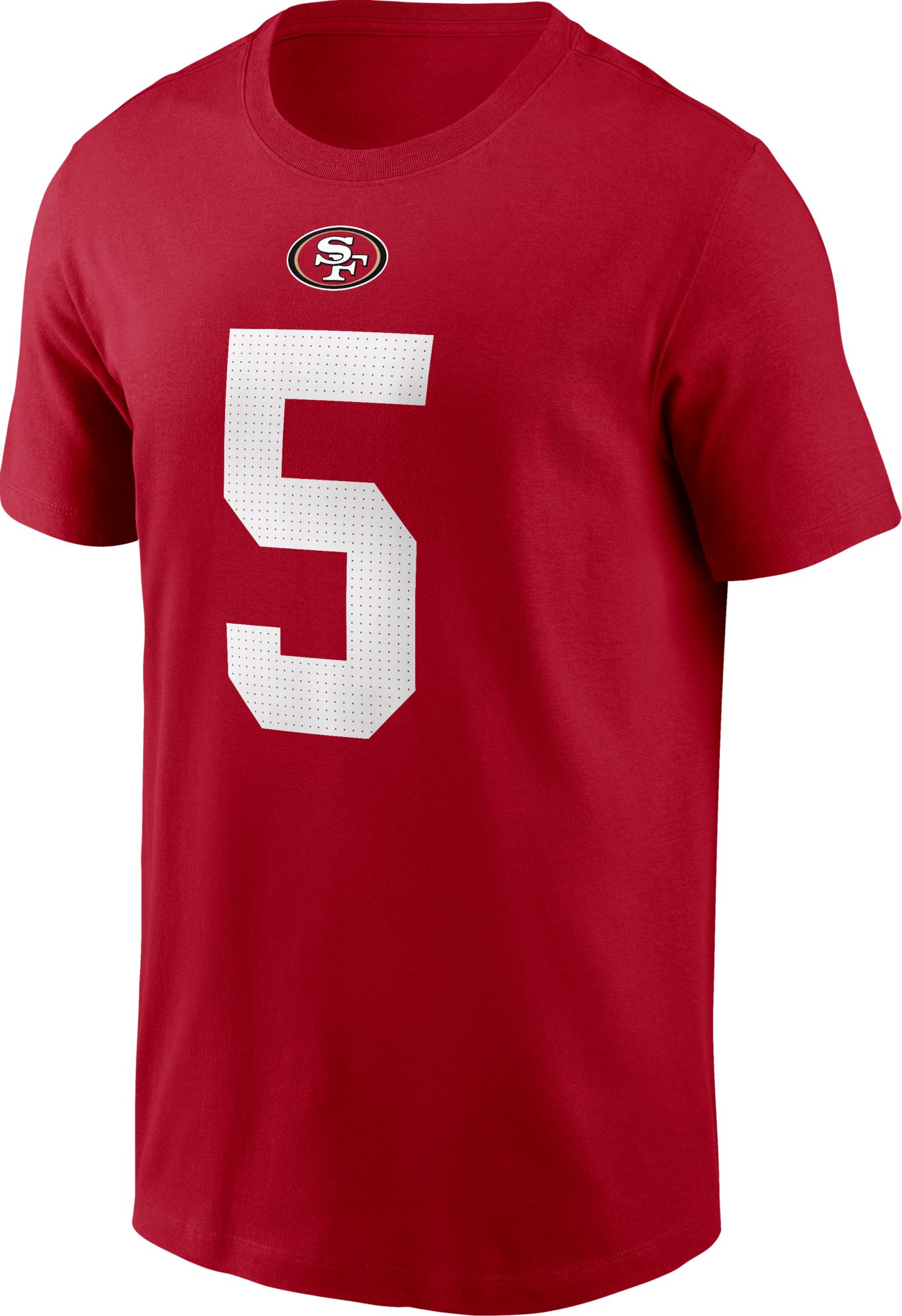 Nike Men's San Francisco 49ers Red Mike Evans #5 Home T-Shirt product image