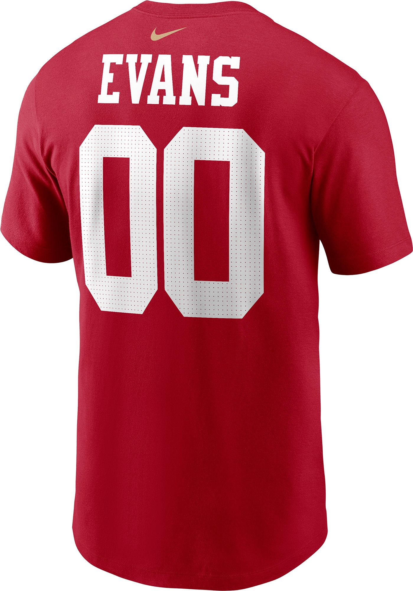 Nike Men's San Francisco 49ers Red Mike Evans #00 Home T-Shirt product image