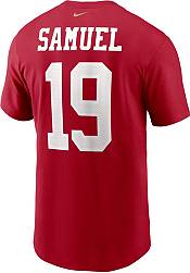Nike Men's San Francisco 49ers Deebo Samuel #19 Logo Red T-Shirt product image