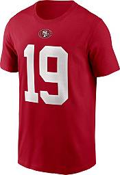 Nike Men's San Francisco 49ers Deebo Samuel #19 Logo Red T-Shirt product image