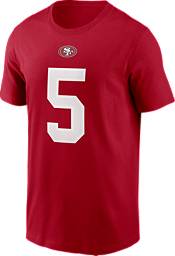 Nike San Francisco 49ers Trey Lance #5 Red T-Shirt product image