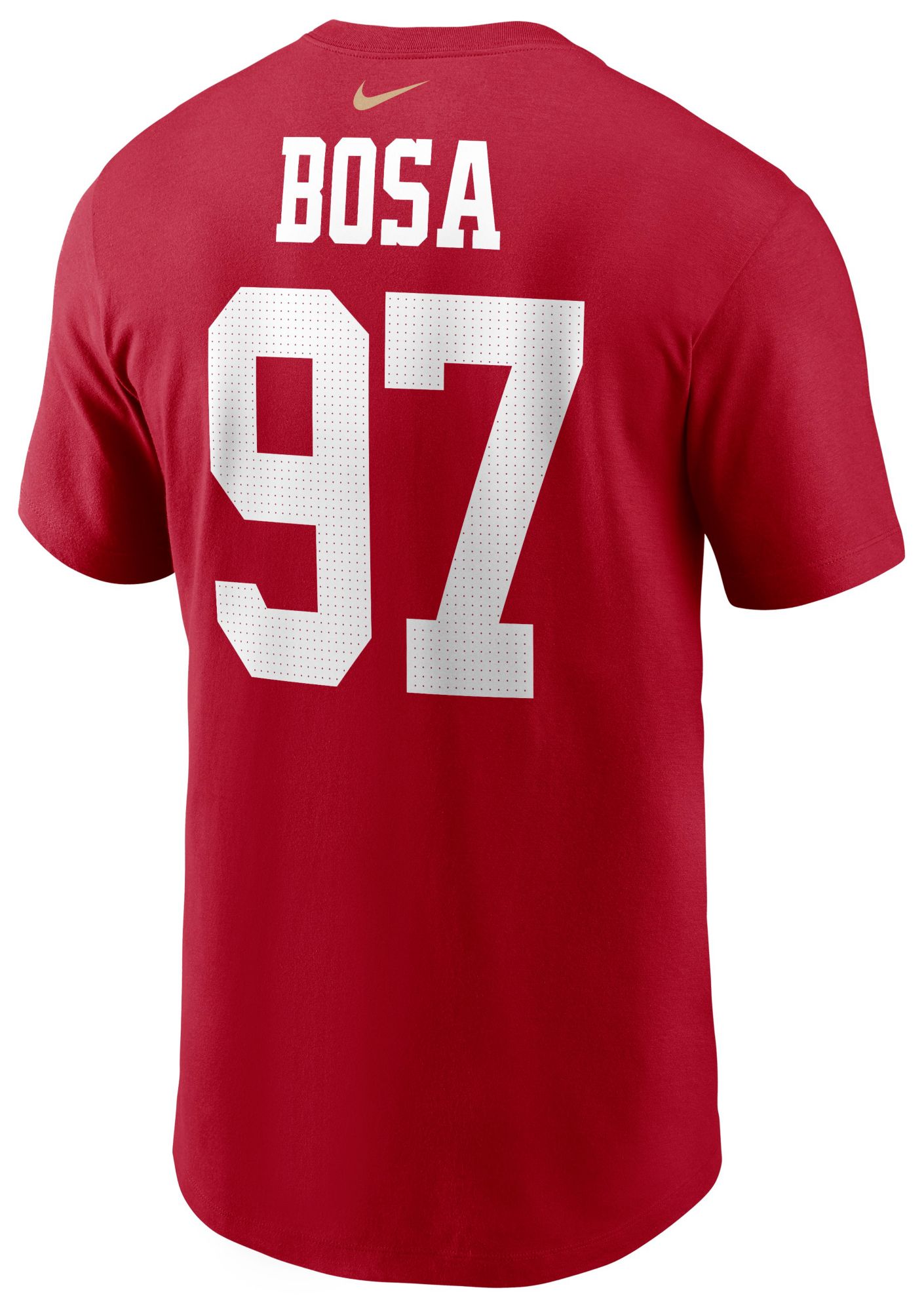 Nike Men's San Francisco 49ers Nick Bosa #97 Gym Red T-Shirt product image